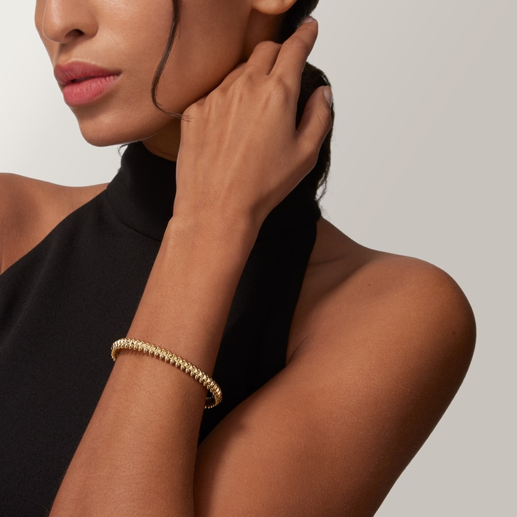 Cartie Clash de Cartyer bracelet, Yellow gold, Small model - Gorchic - $48.99