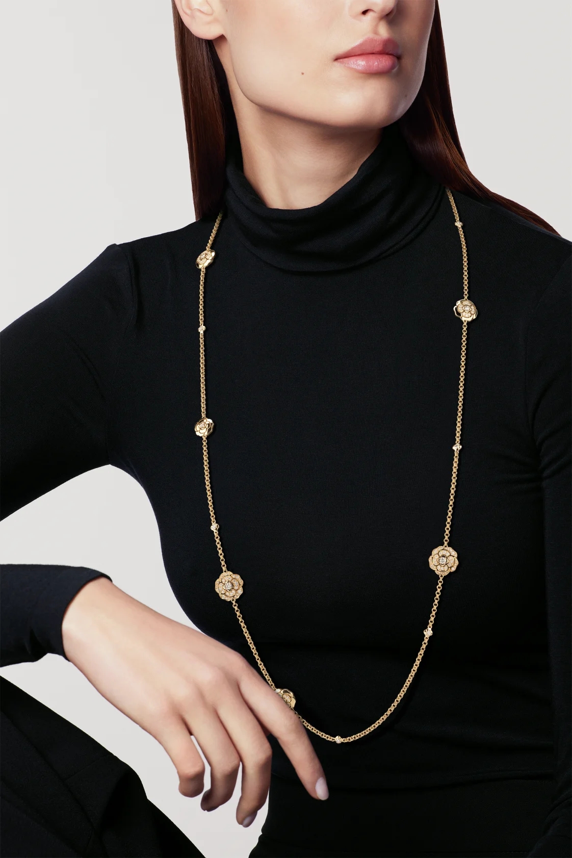 CC Inspired Les infinis de Camélia necklace - Gorchic - $44.99