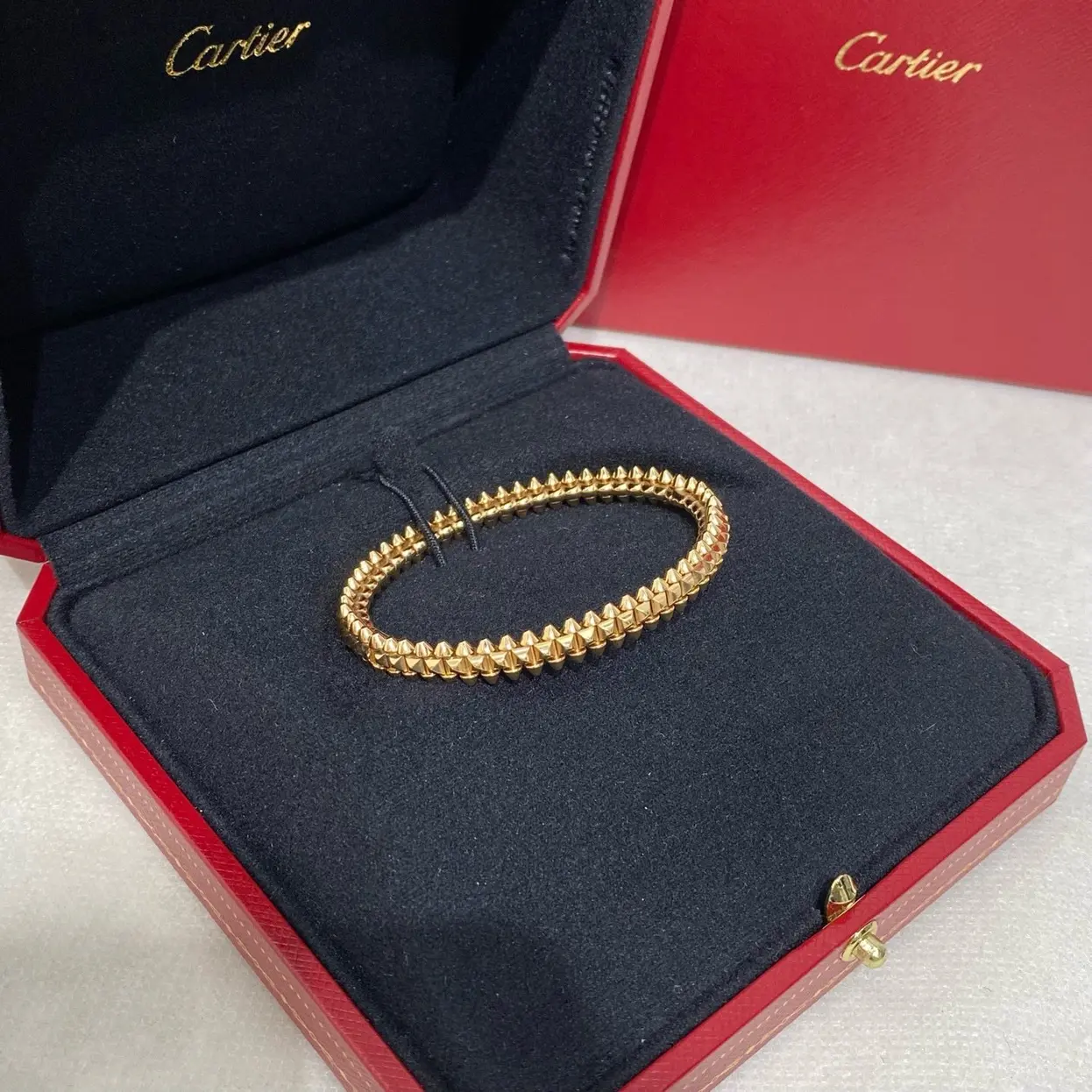 Cartie Clash de Cartyer bracelet, Yellow gold, Small model - Gorchic - $48.99