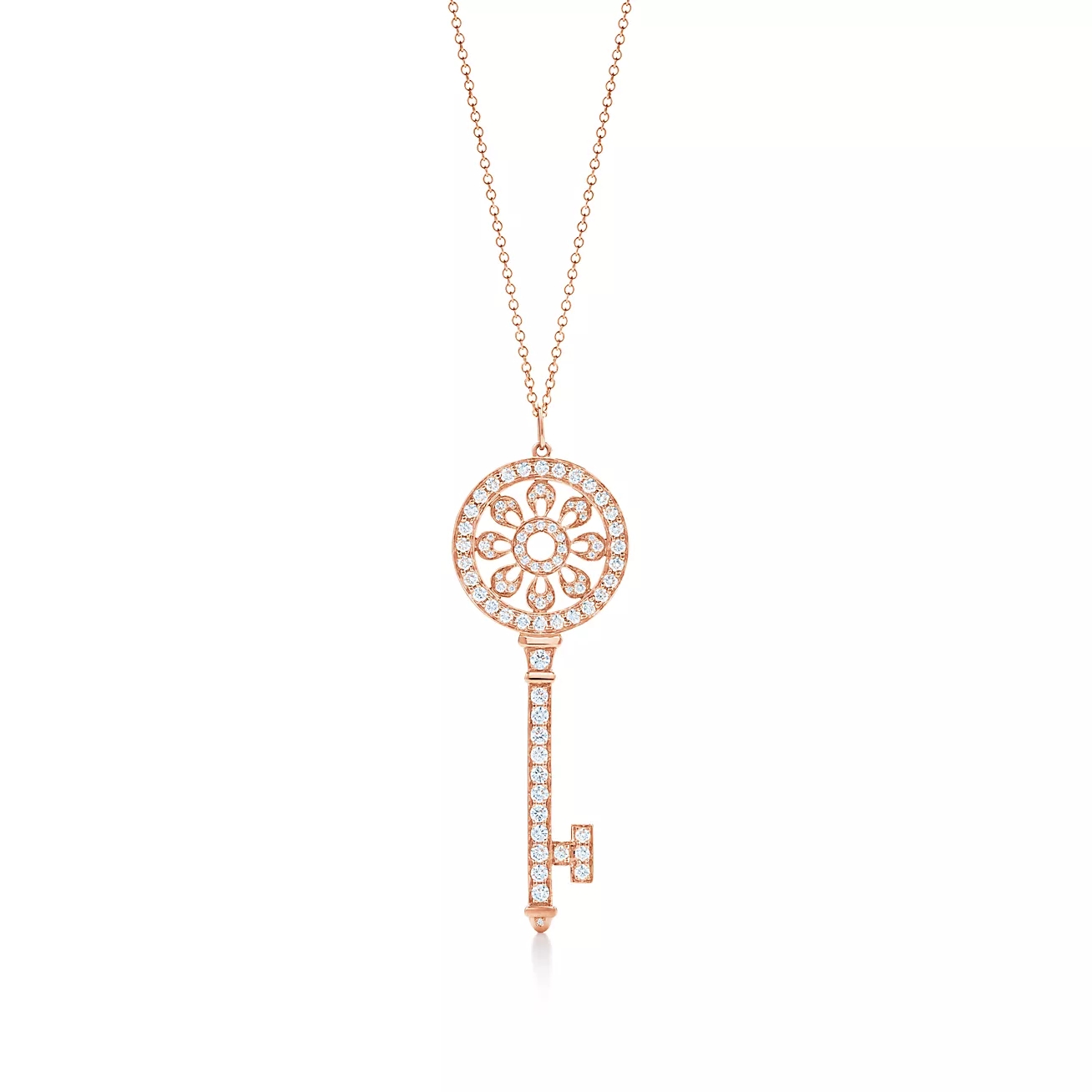 T.F. Keys Petals Key Necklace - Gorchic - $44.99
