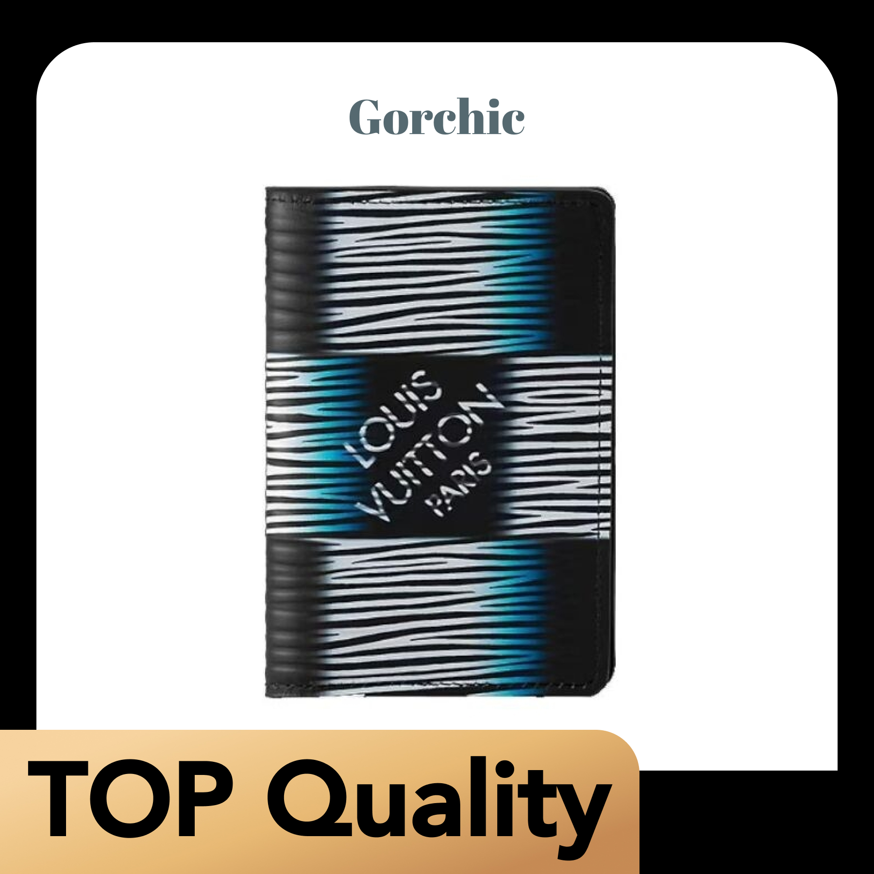 [TOP]Designer Pocket Organizer - Gorchic - $120.99