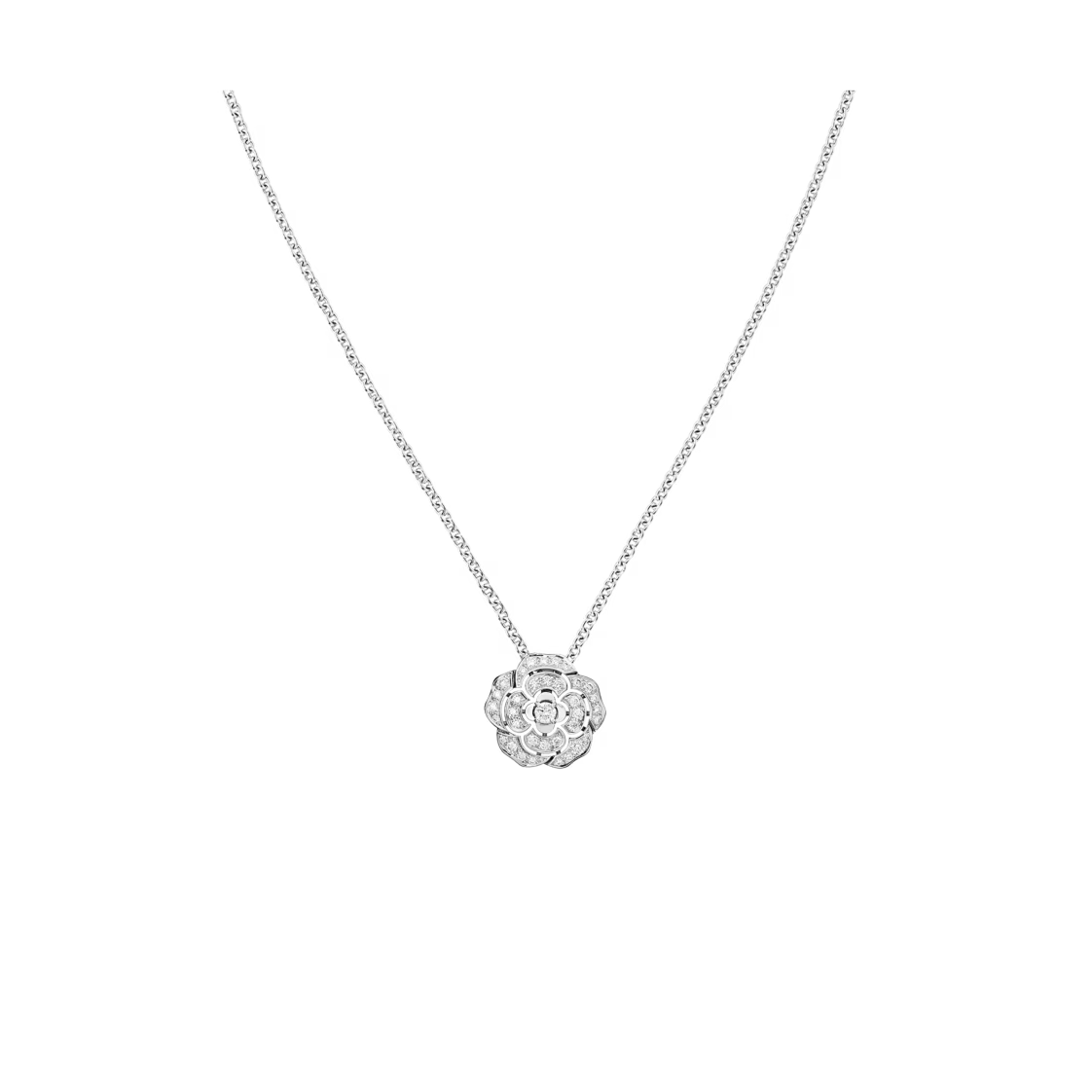 CC Inspired Bouton de Camélia necklace - Gorchic - $44.99