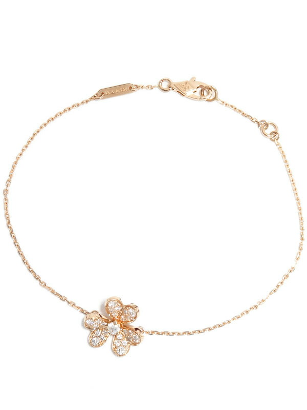 VAC Vinatge Frivole bracelet, Rose gold, diamonds, Mini model - Gorchic - $48.99