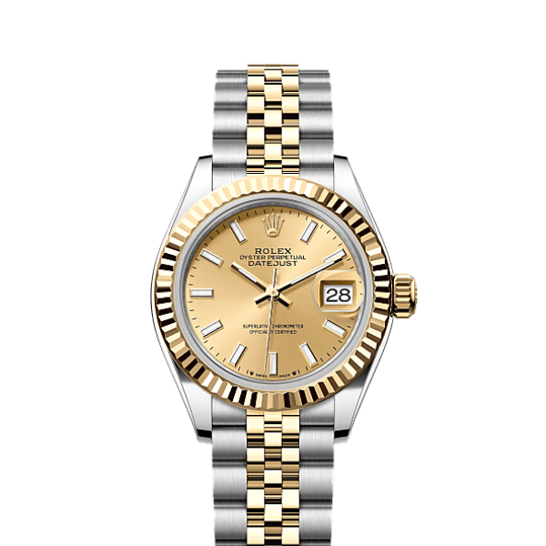 Rolex Datejust Rolex watch, Oystersteel, Yellow Gold, Steel,Classic Size - Gorchic - $130.99