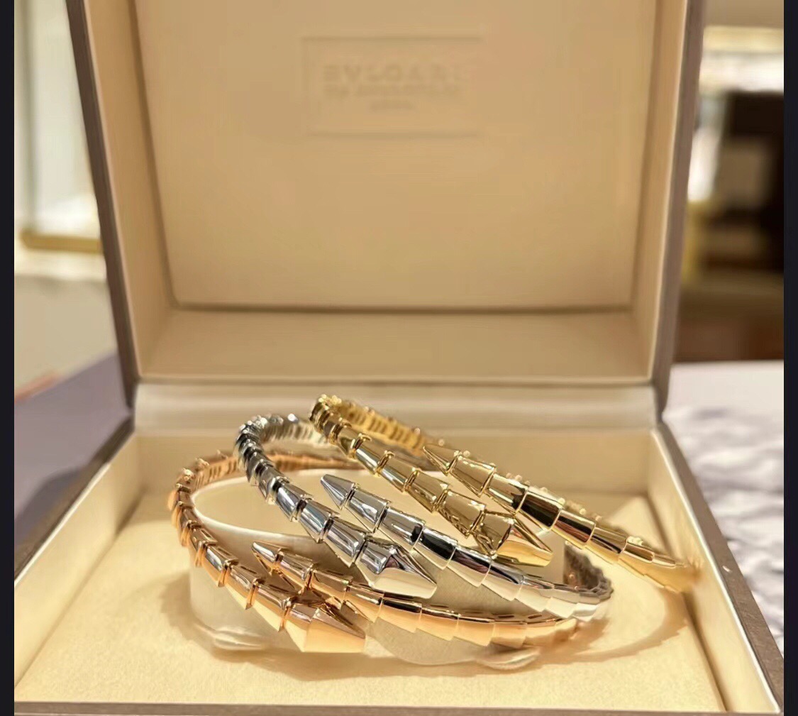 BV Serpenti Yellow Gold Sets - Gorchic - $176.99