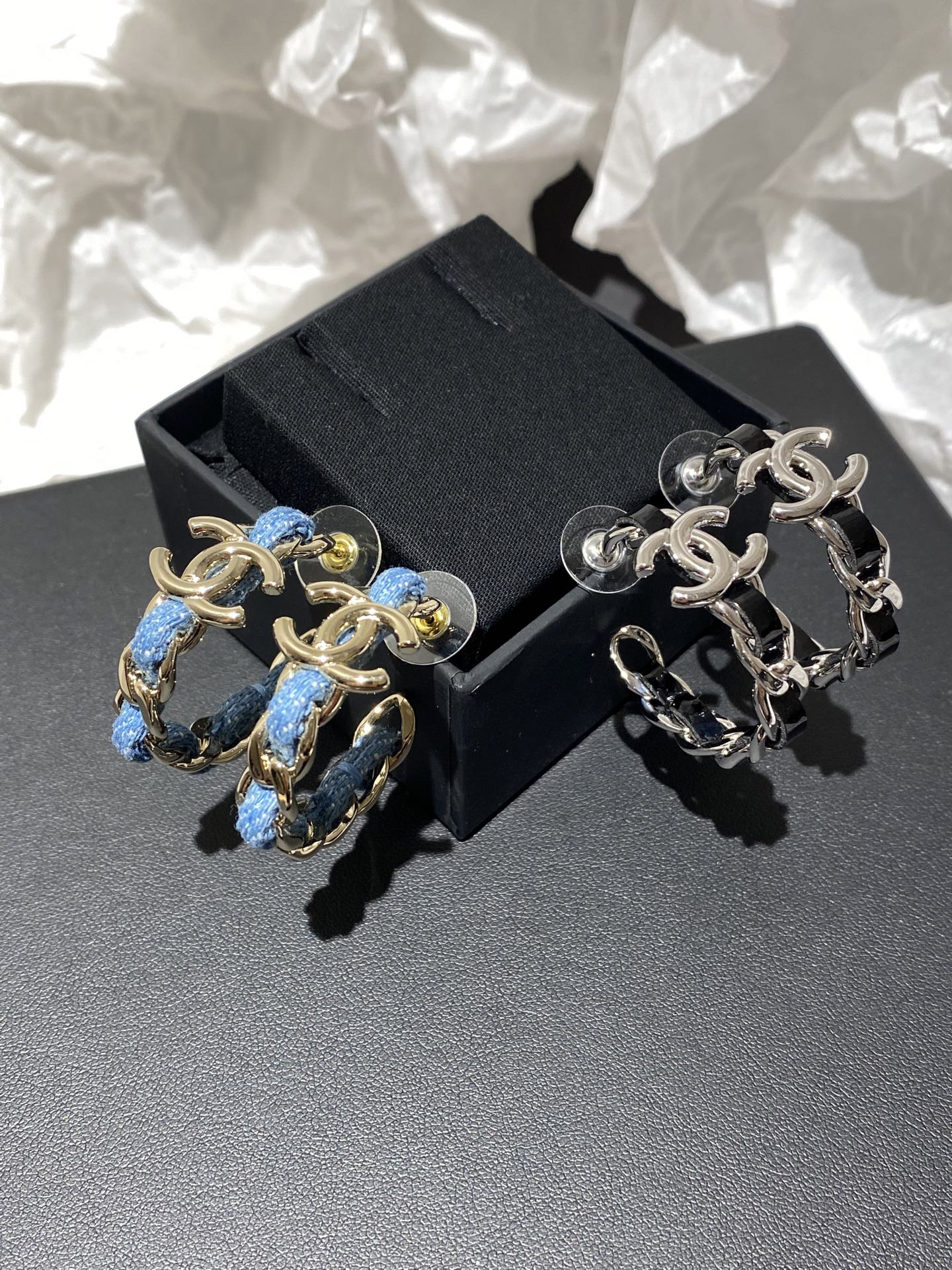 CC Inspired  earrings - Gorchic - $44.99