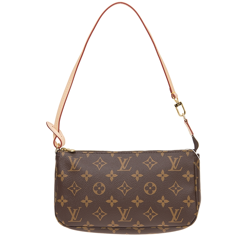 [TOP]Designer Bags Pochette Acc Shoulder Bag/Handbag - Brown - Gorchic - $147.99