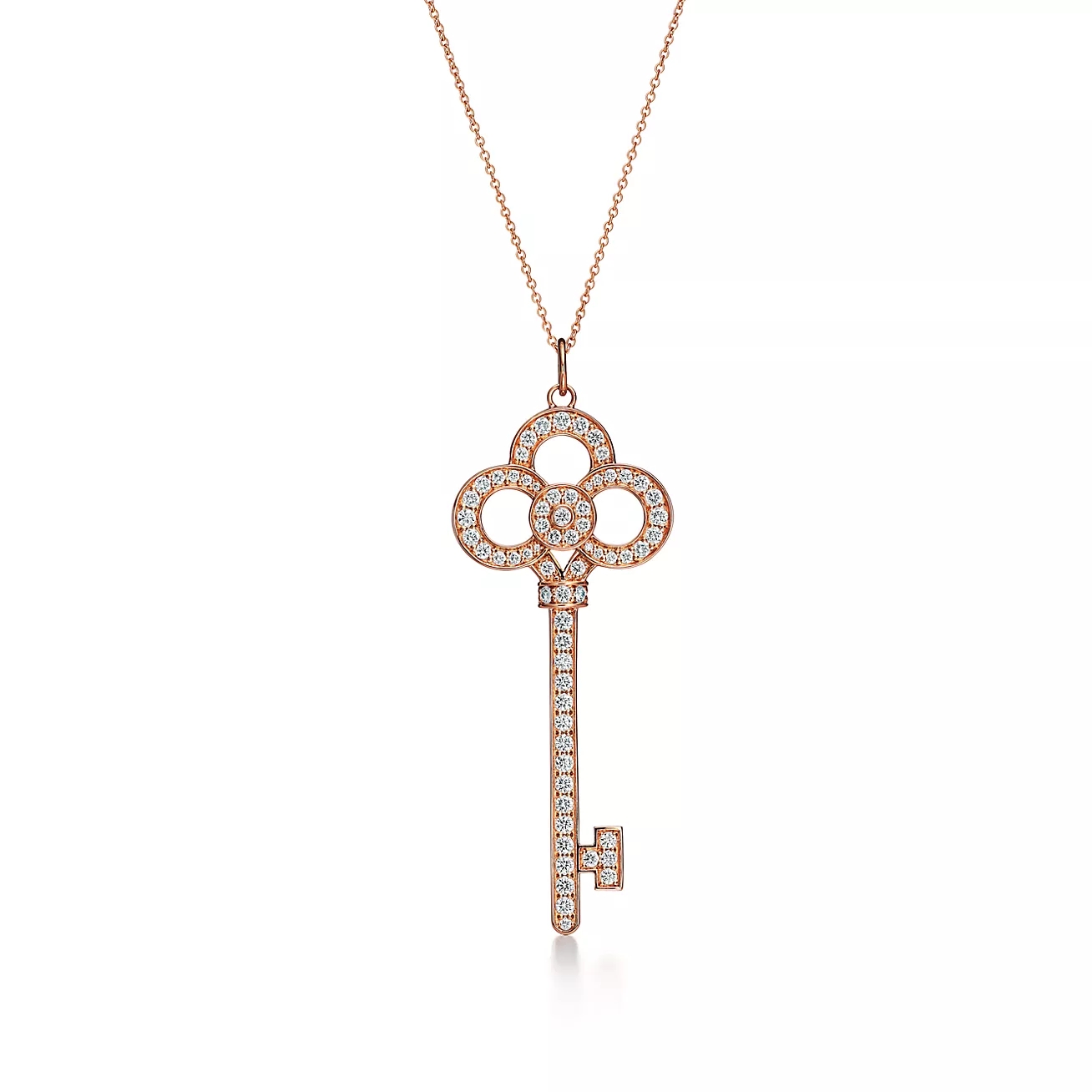 T.F. Keys Crown Key Necklace - Gorchic - $44.99