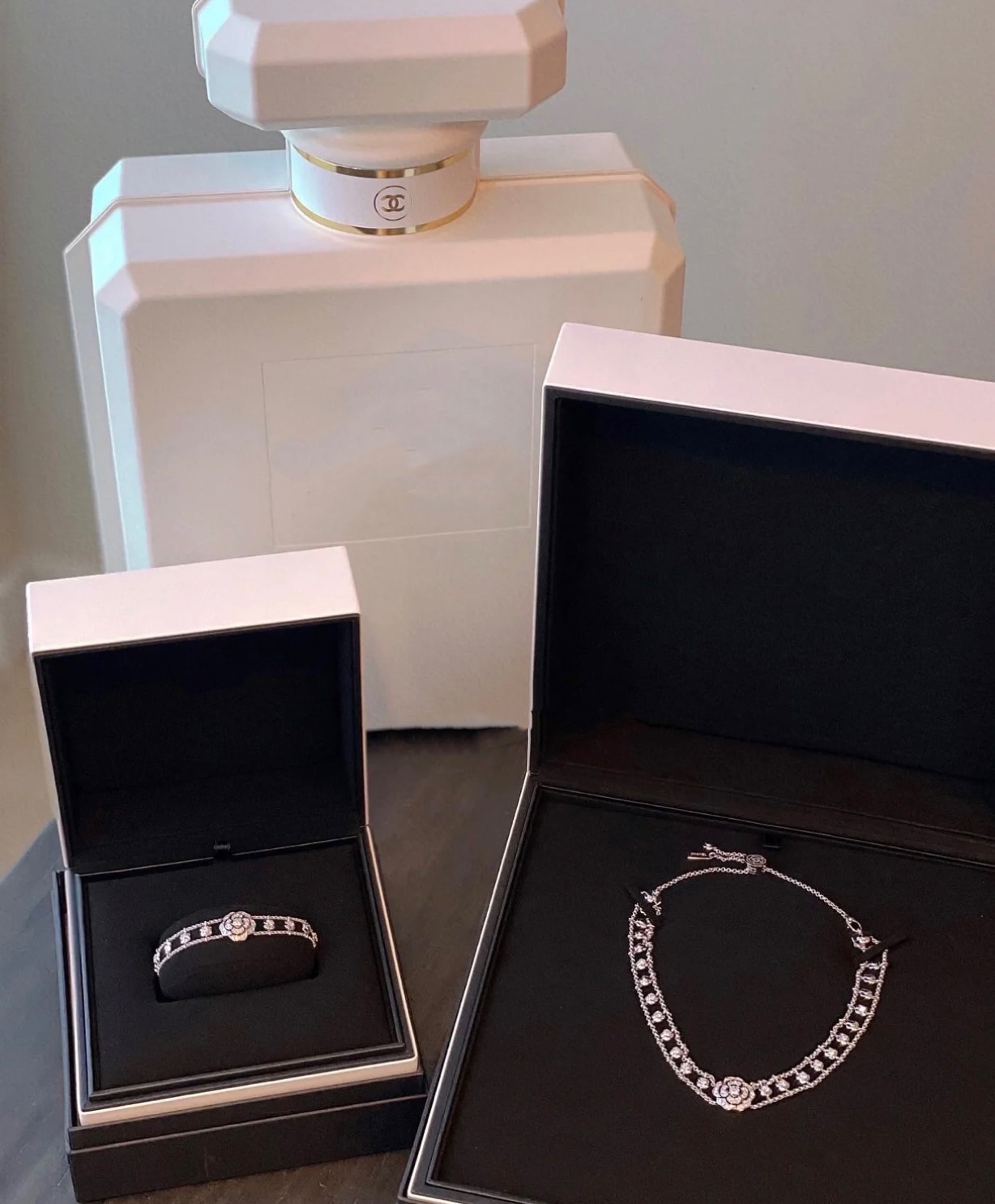 CC Inspired  Bouton de Camélia choker necklace - Gorchic - $98.99