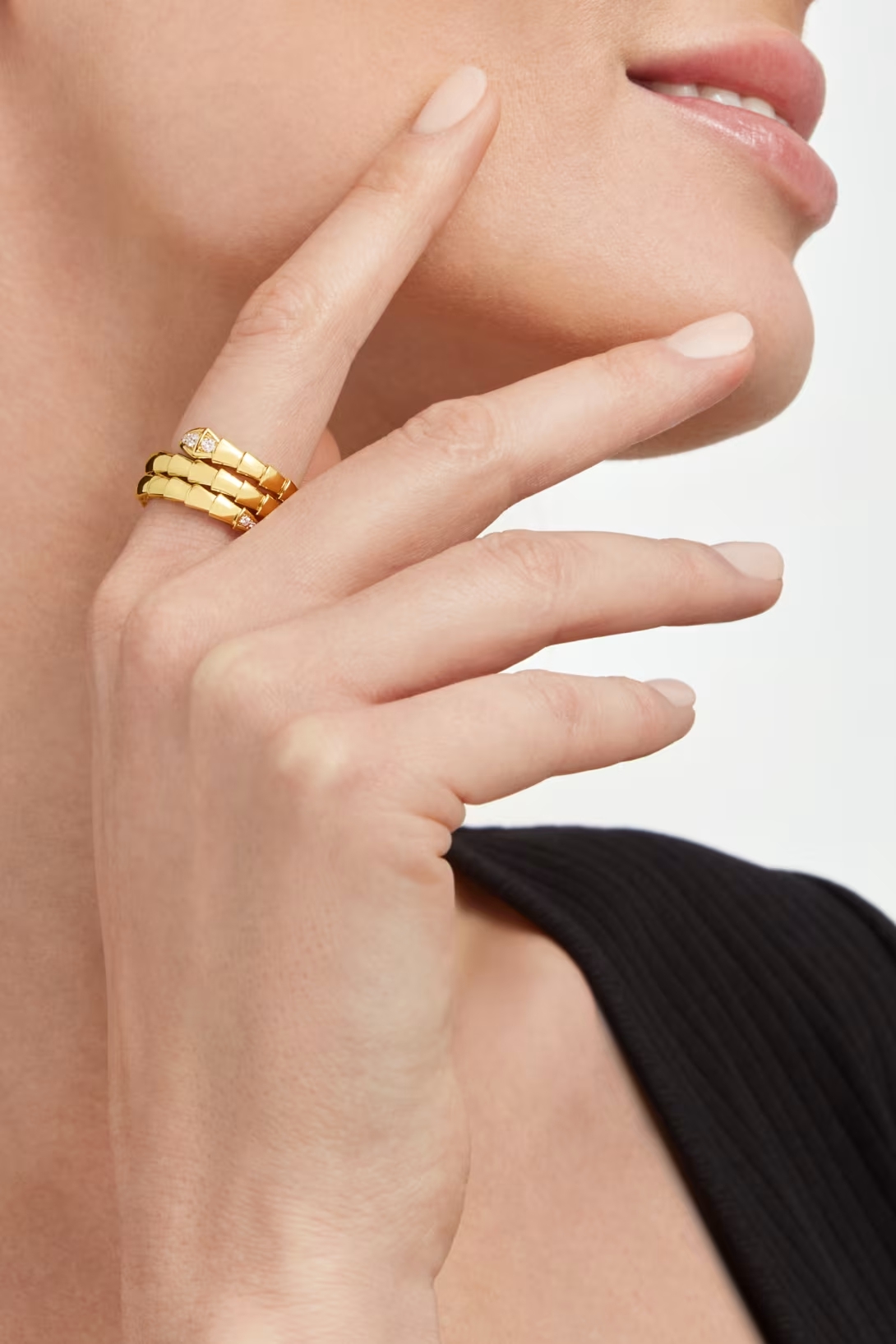 BV Serpenti Viper Ring - Gorchic - $39.99