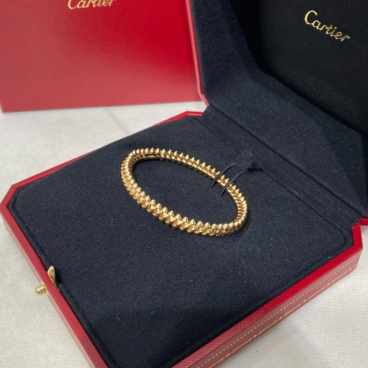 Cartie Clash de Cartyer bracelet, Yellow gold, Small model - Gorchic - $48.99