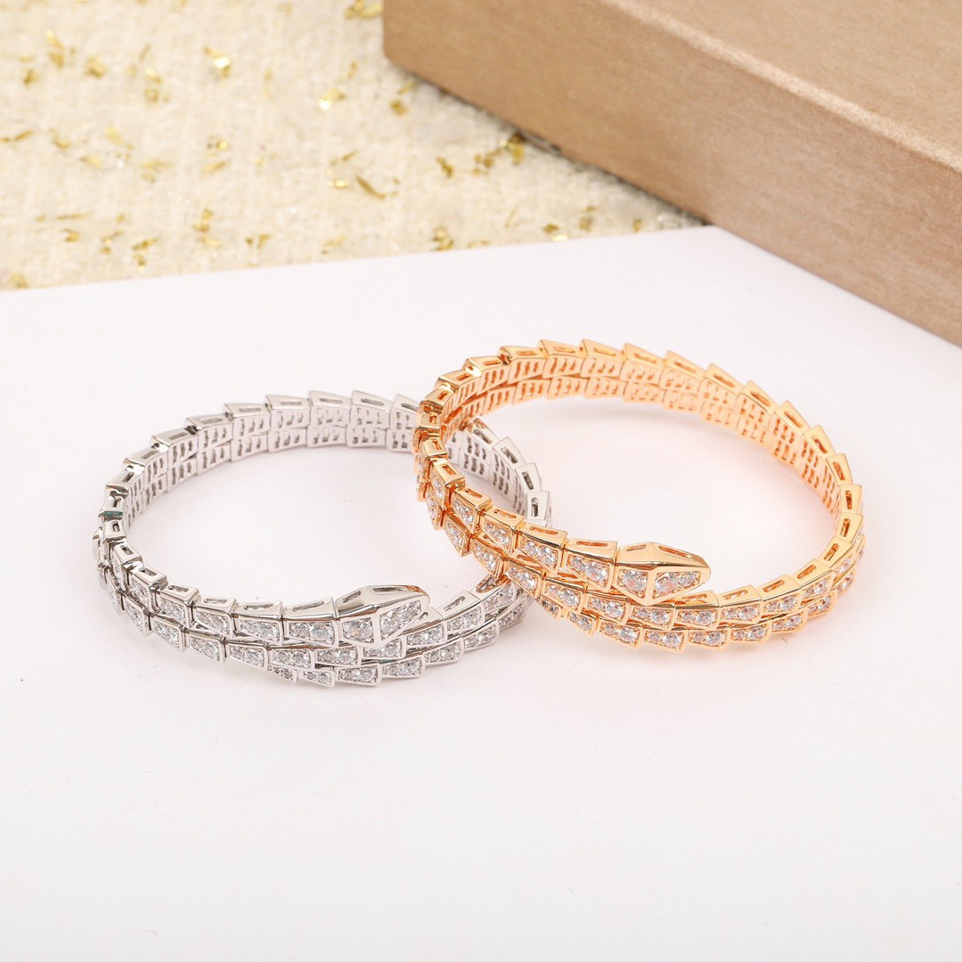 BV Serpenti Viper Bracelet - Gorchic - $48.99