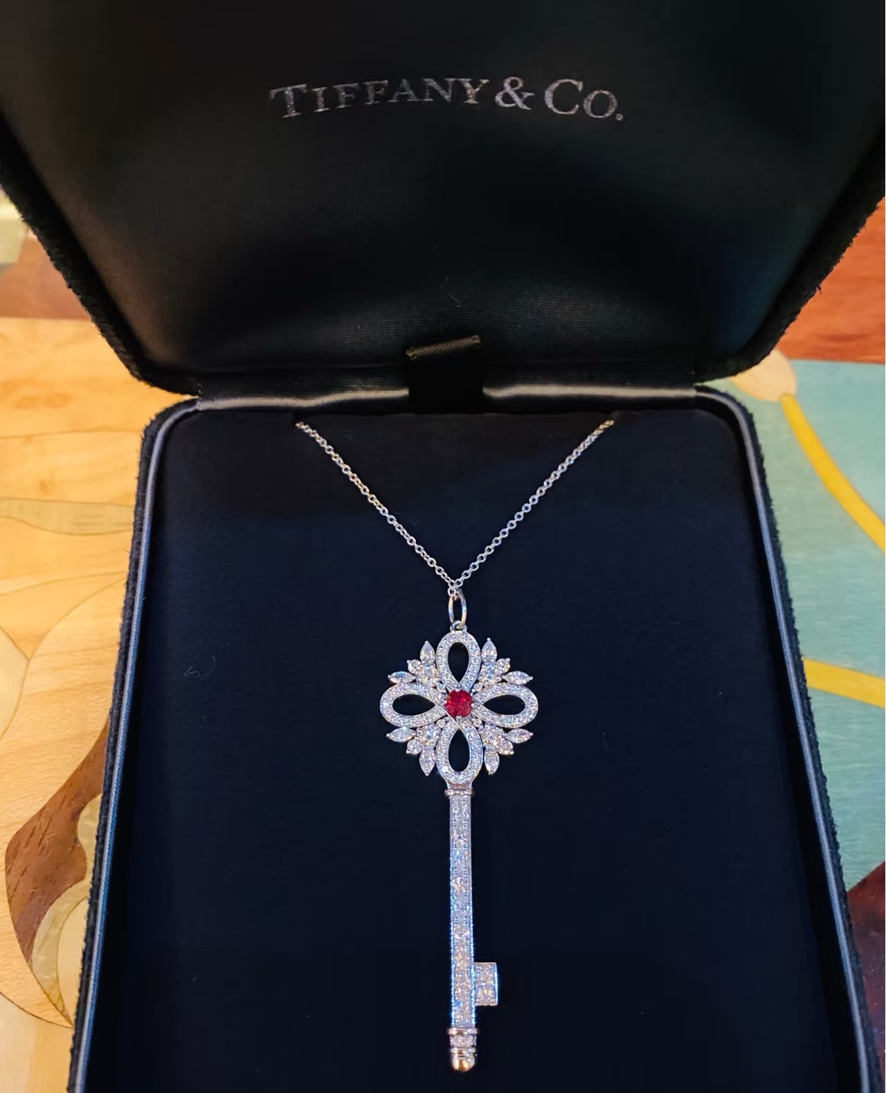 T.F. Keys T.F. Victoria® Key Pendant Necklace - Gorchic - $44.99