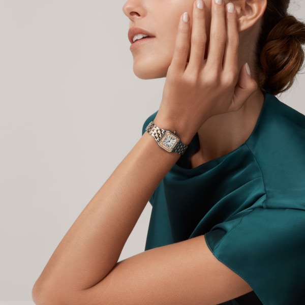 Cartyer Panthère de Cartyer watch, Rose Gold, Diamond, Small Model - Gorchic - $120.99