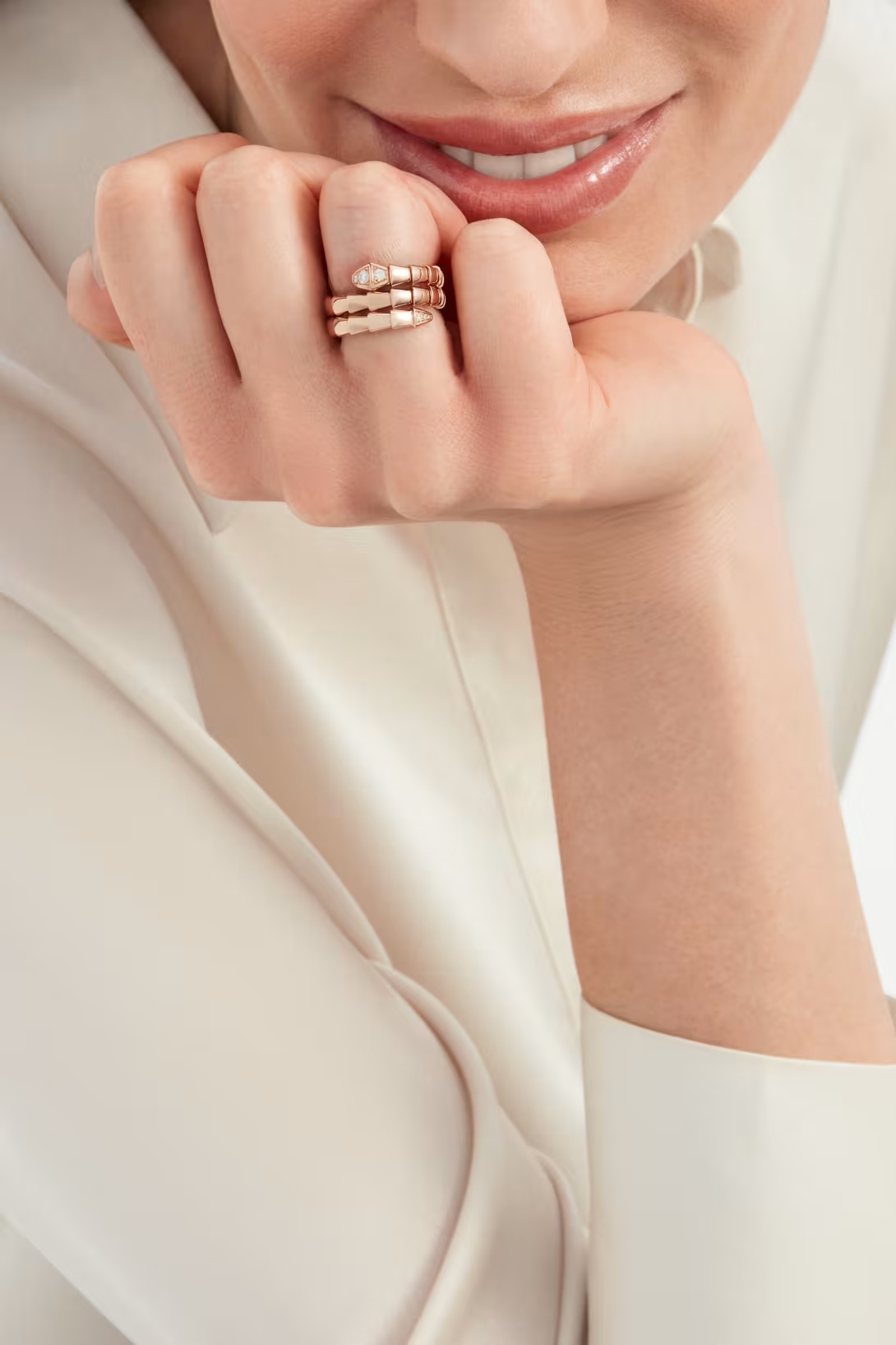 BV Serpenti Viper Ring - Gorchic - $39.99