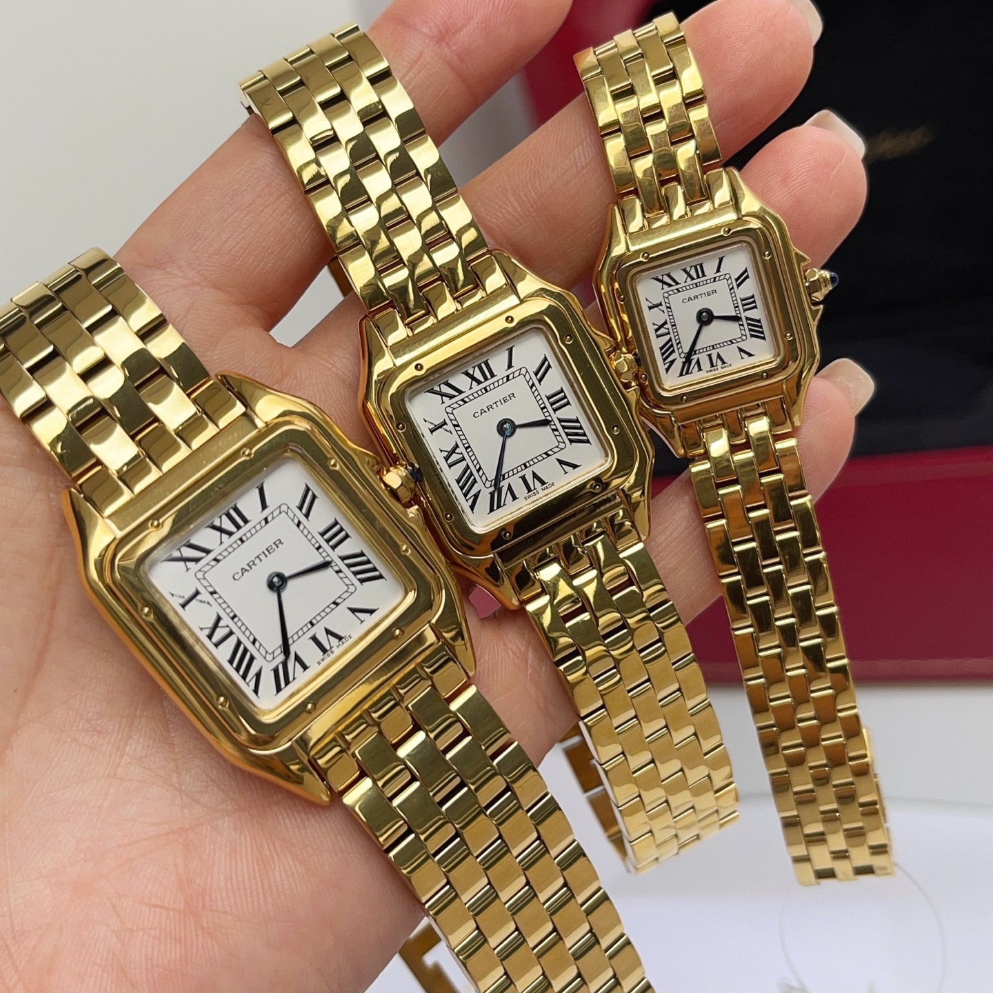 Cartyer Panthère de Cartyer watch, Yellow Gold, Small Model - Gorchic - $120.99