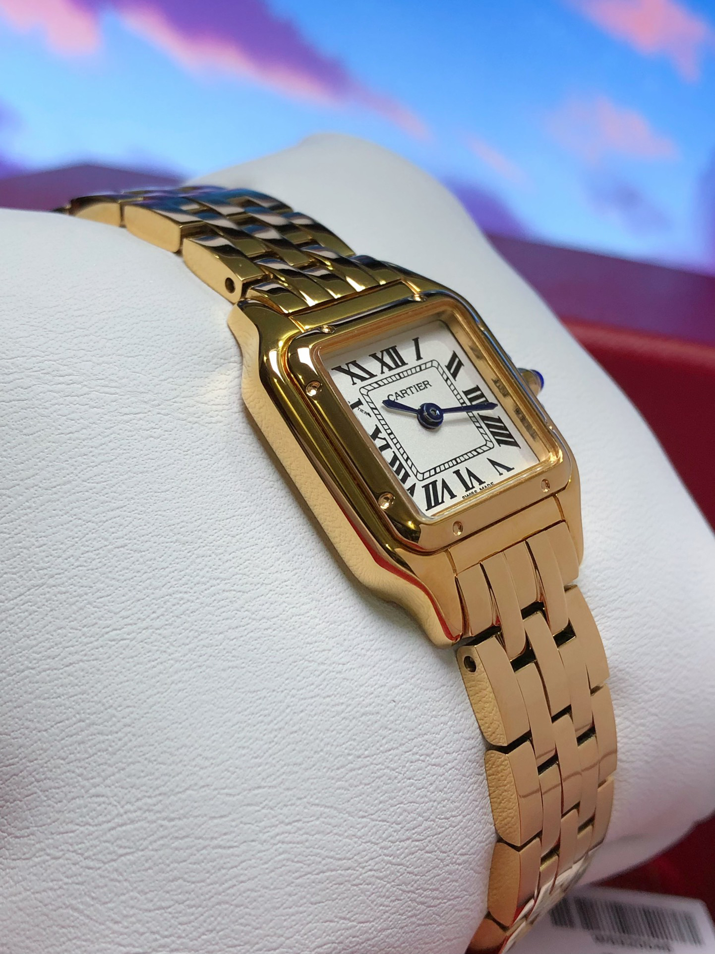 Cartyer Panthère de Cartyer watch, Yellow Gold, Small Model - Gorchic - $120.99