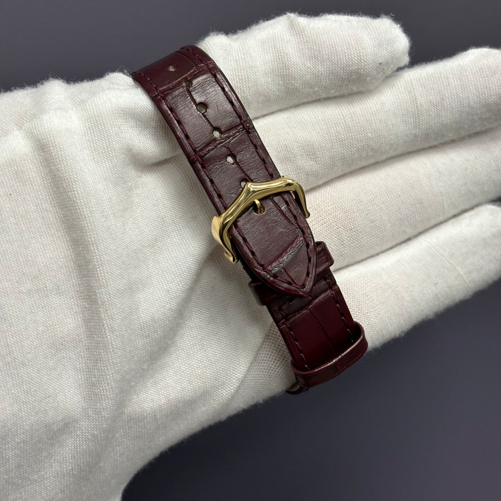 Cartyer Tank Louis Cartyer watch,Yellow Gold,Medium Model - Gorchic - $109.99