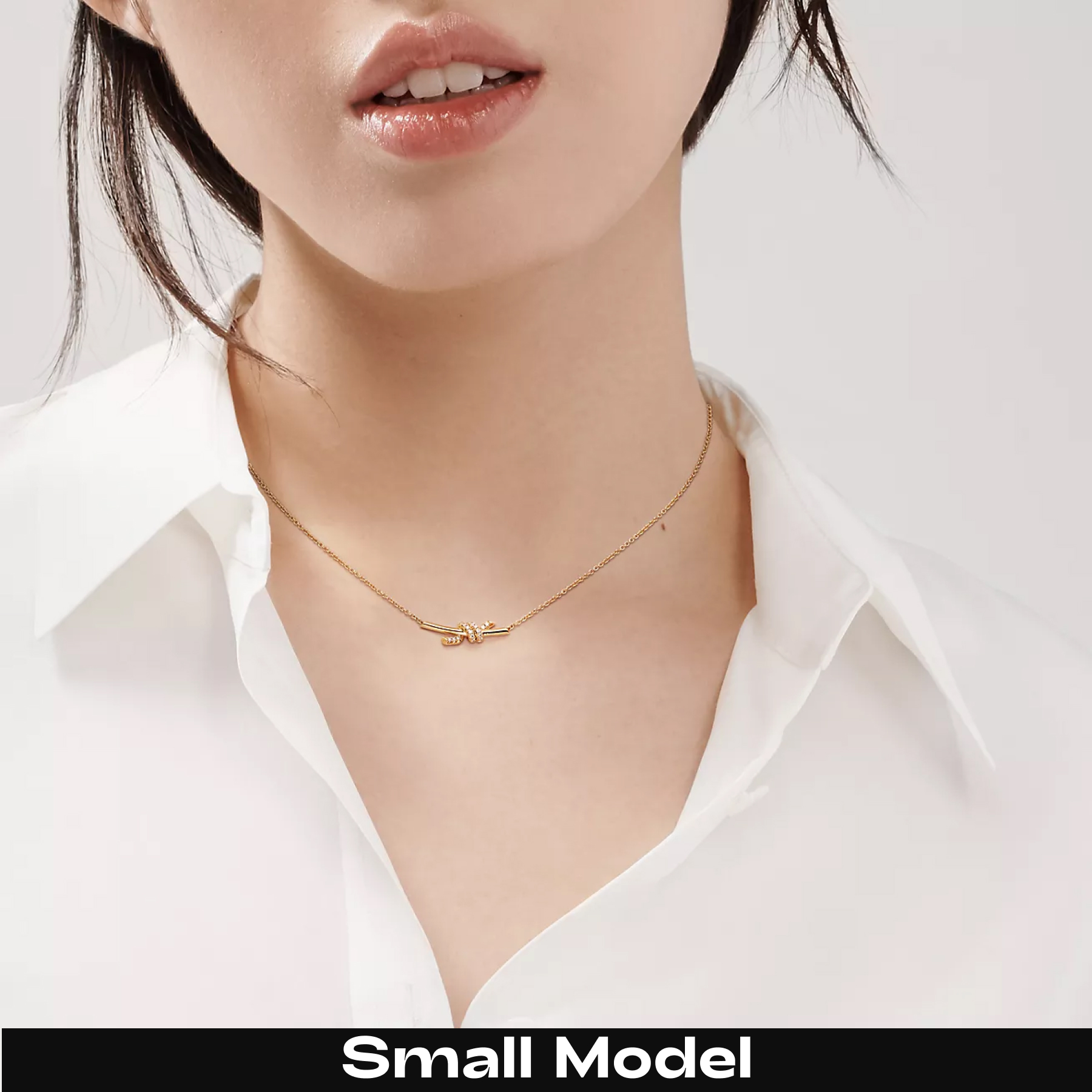 T.F. Knot Pendant Necklace - Gorchic - $44.99