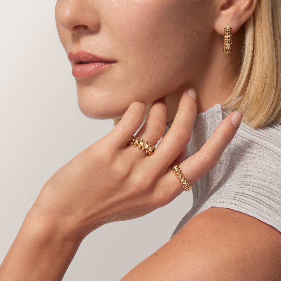 Cartyer Clash de Cartyer ring, medium model - Gorchic - $39.99