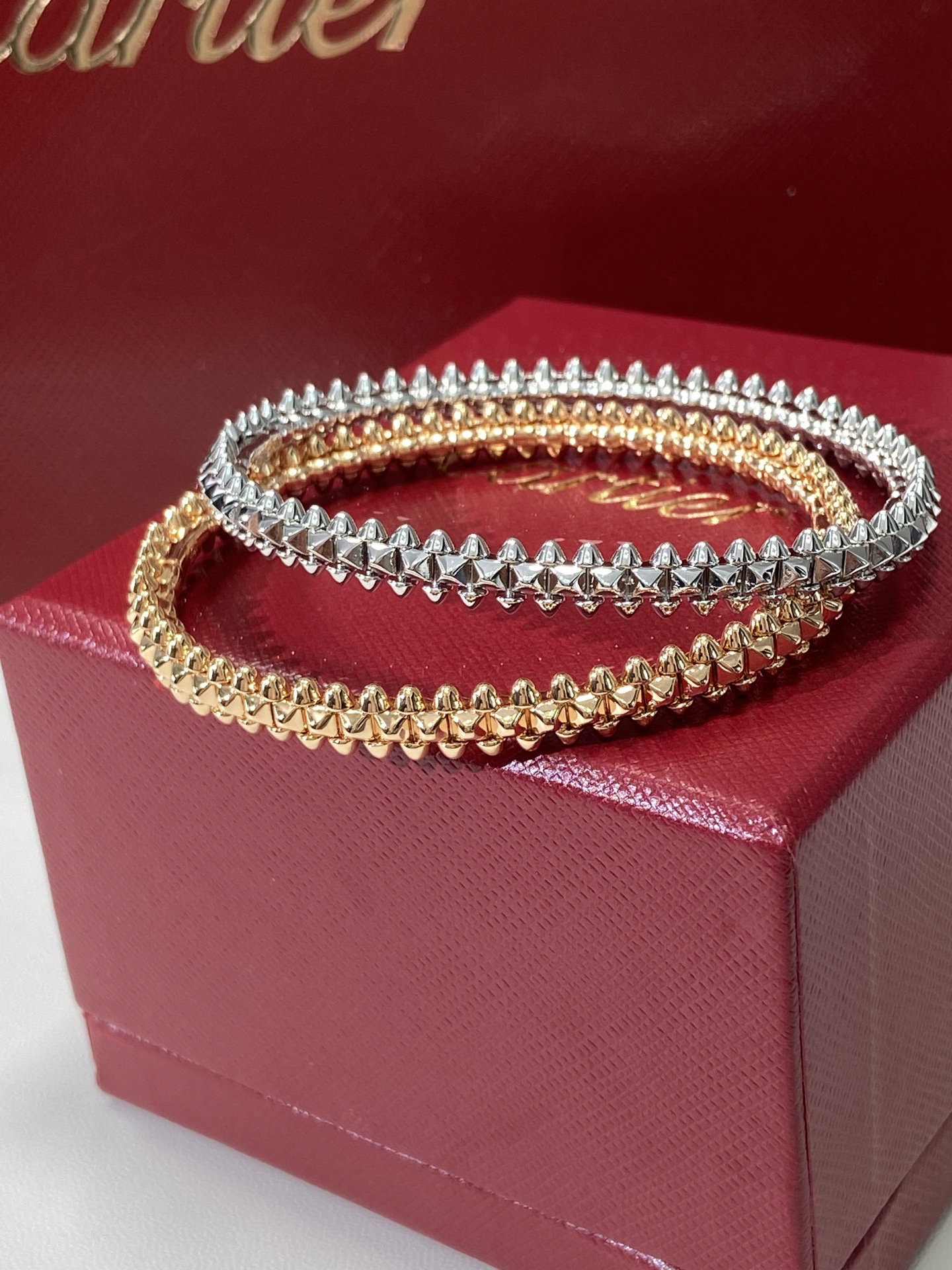 Cartie Clash de Cartyer bracelet, Rose gold, Medium model - Gorchic - $48.99