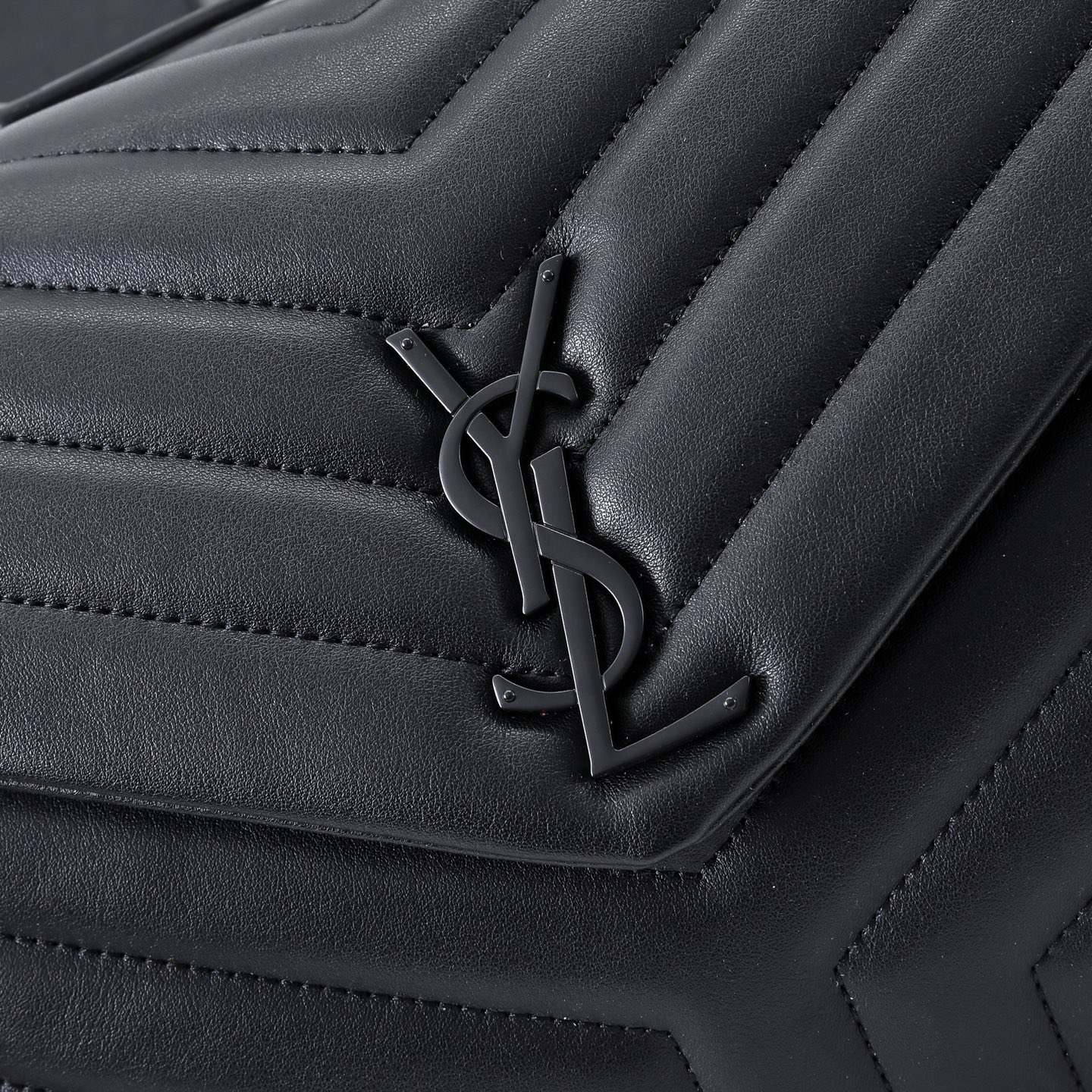 [TOP]Lady Designer Loulou Quilted Leather Shoulder Bag Black - Bag - Gorchic - $366.99