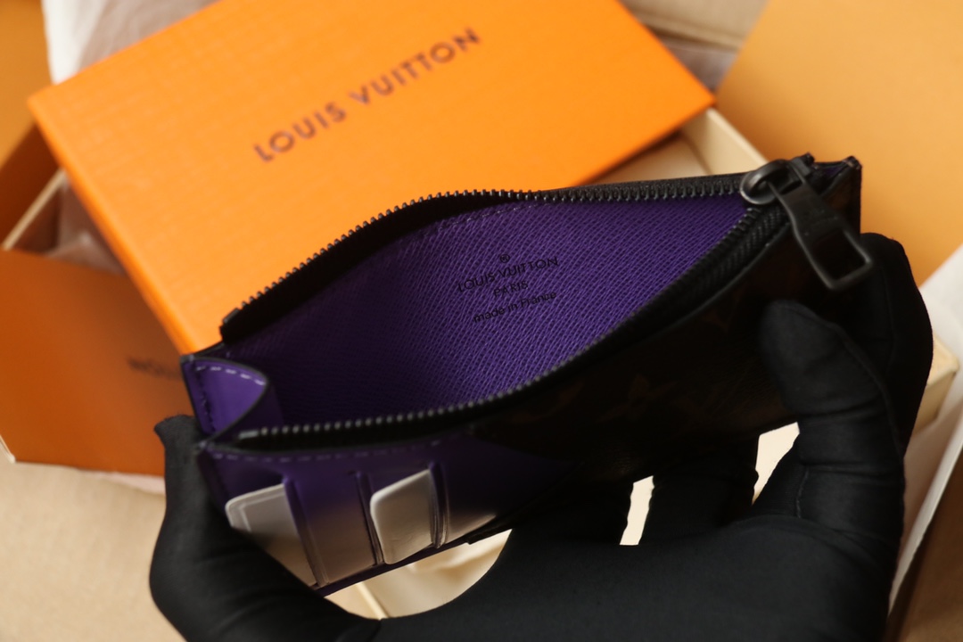 [TOP]Designer Monogram Macassar Coin Card Holder - Gorchic - $120.99