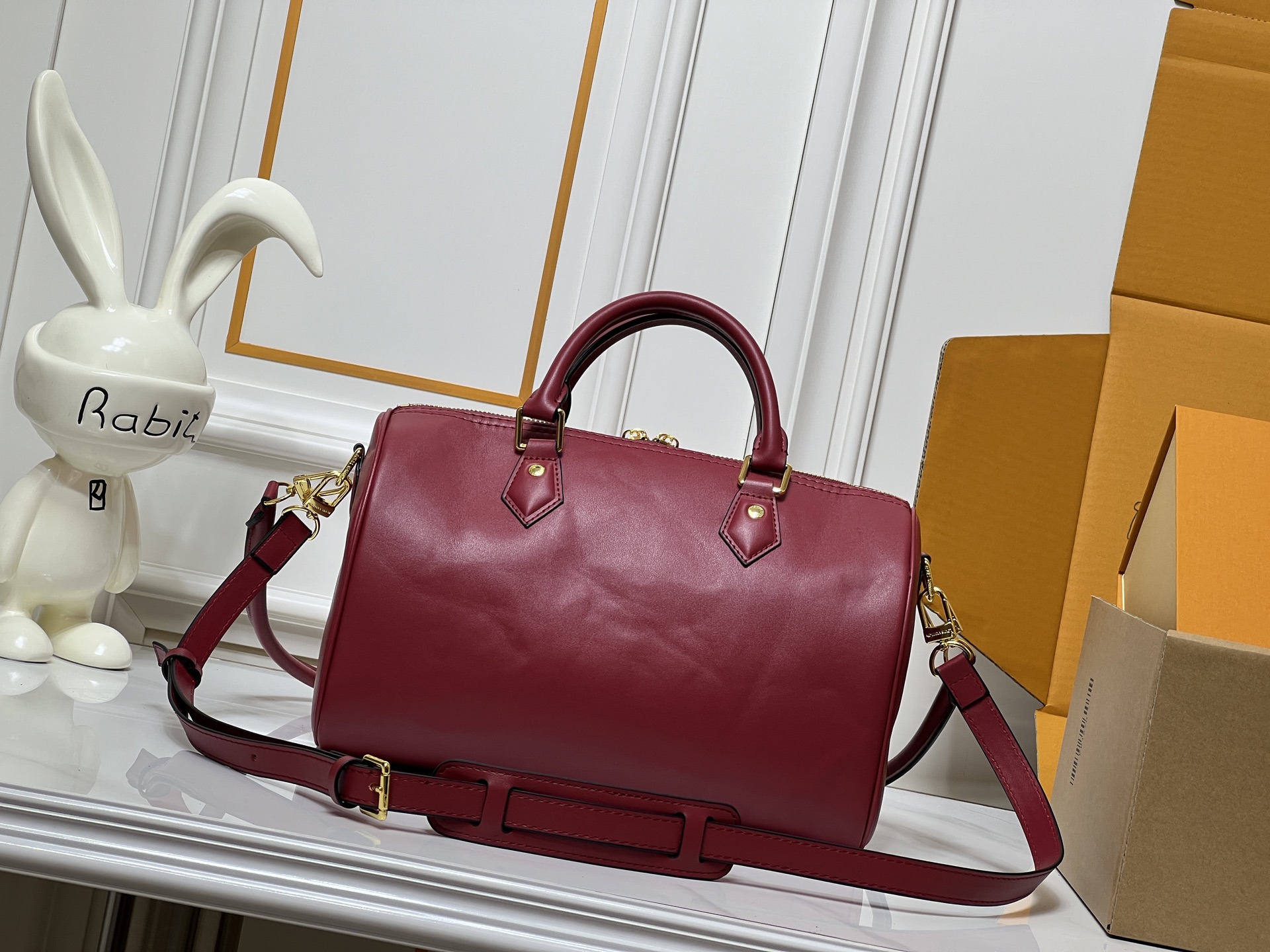 Designer Speedy Soft 30 H33 - Red - Gorchic - $134.99