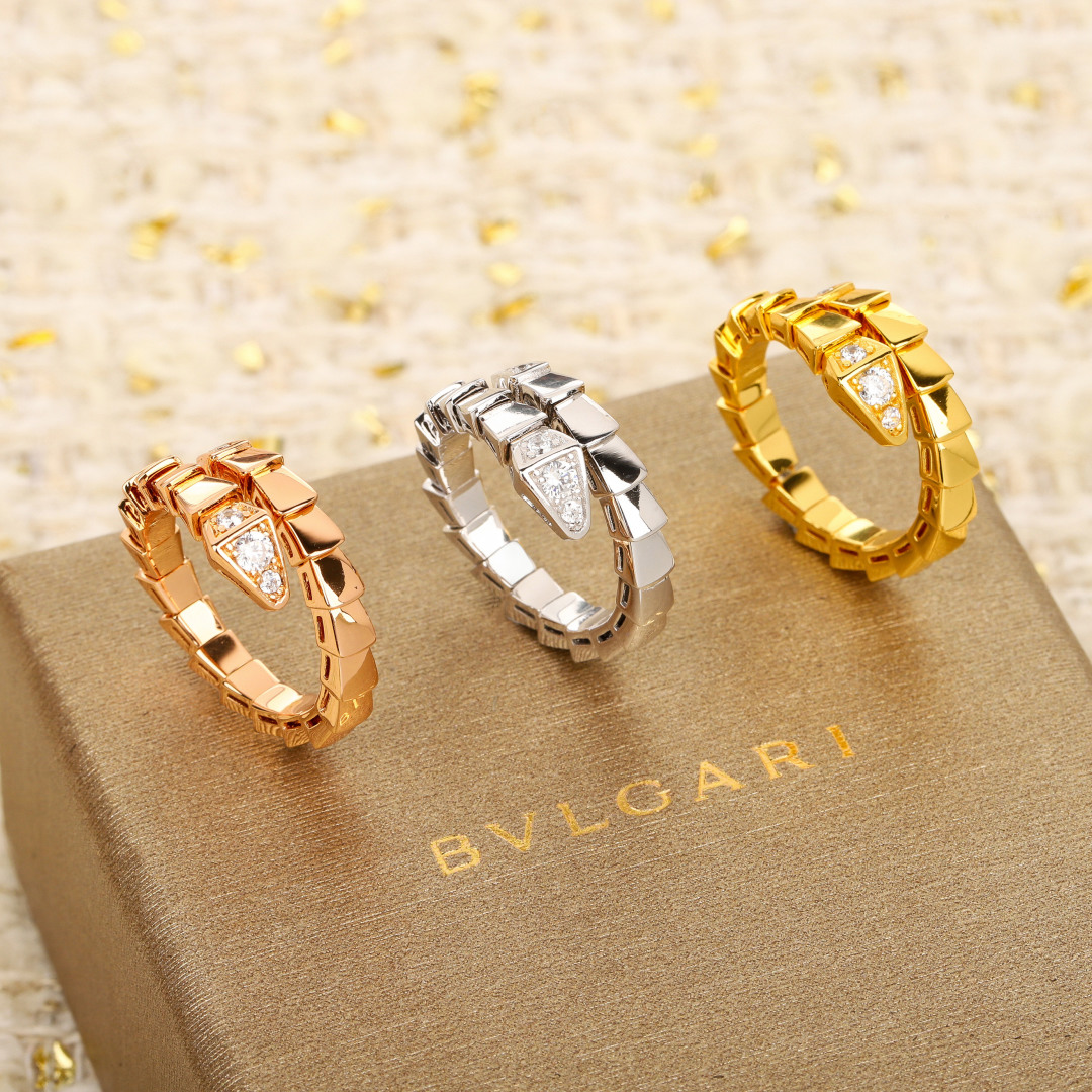 BV Serpenti Yellow Gold Sets - Gorchic - $133.99