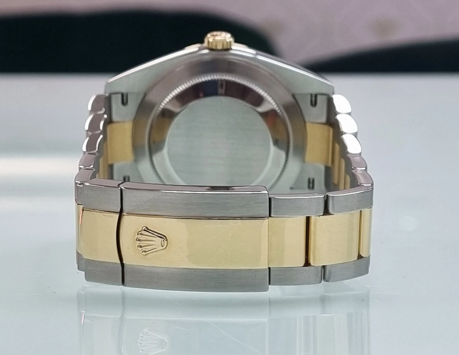 Rolex Datejust Rolex watch, Oystersteel, Yellow Gold, Diamonds, Classic Size - Gorchic - $118.99