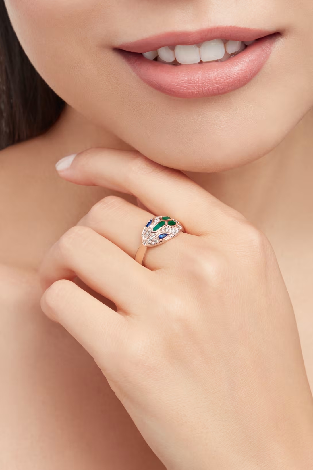 BV Serpenti Seduttori Ring - Gorchic - $39.99
