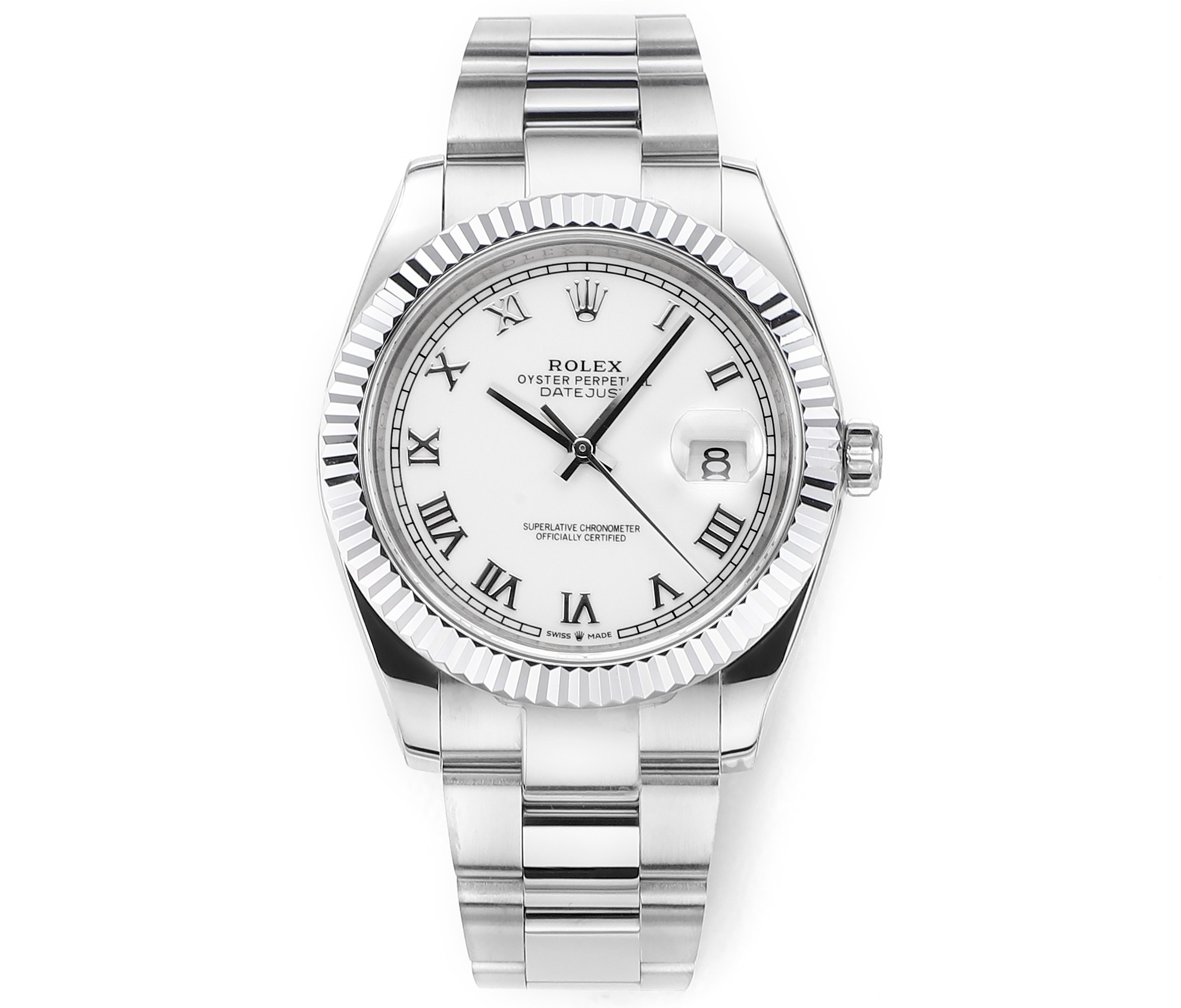 Rolex Datejust Rolex watch, Oystersteel, White Gold, Classic Size - Gorchic - $99.99