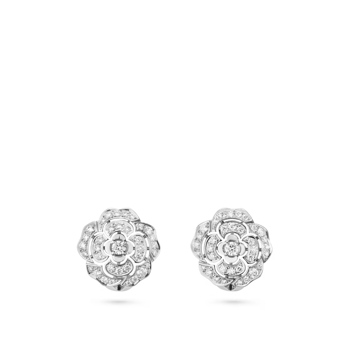 CC Inspired Bouton de Camélia earrings - Gorchic - $44.99