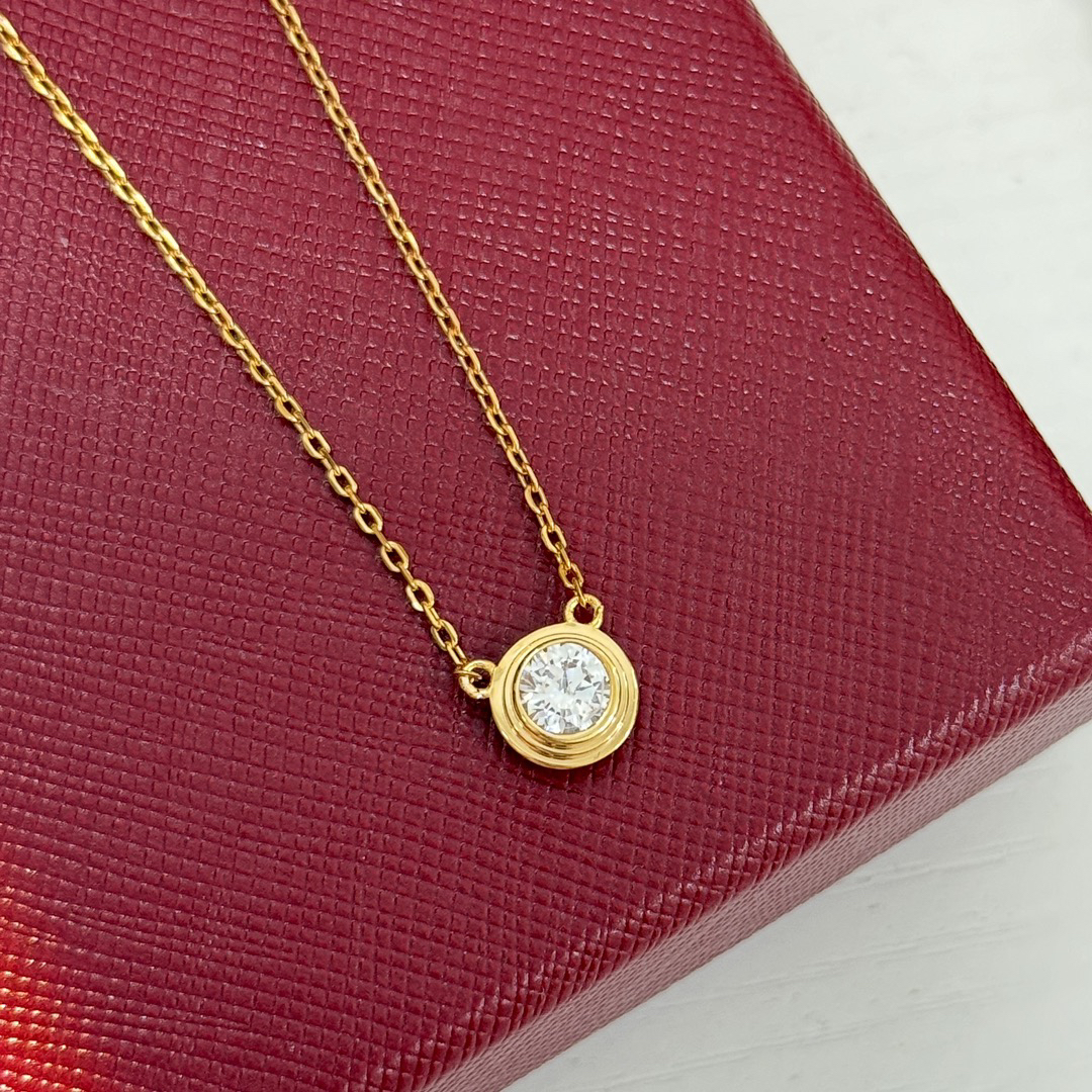 Cartyer d'Amour Bracelet Cartyer Bracelet, Yellow gold, diamonds, Mini size - Gorchic - $48.99