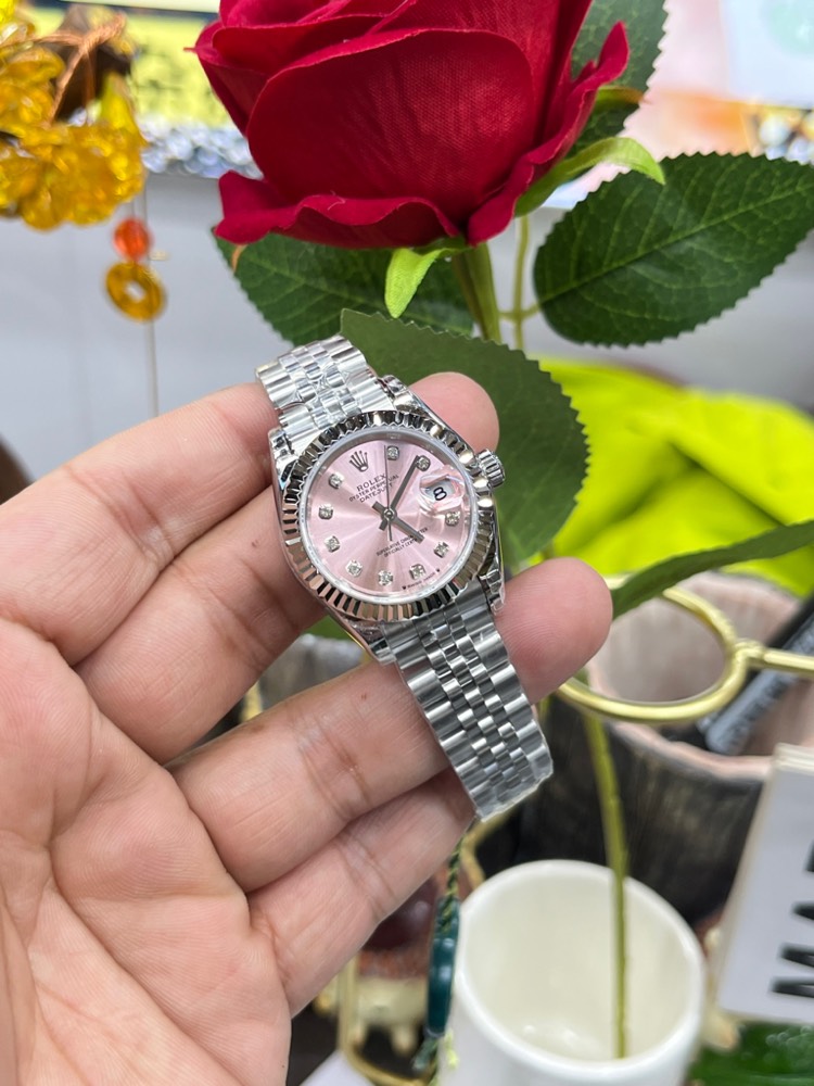 Rolex Datejust Rolex watch, Oystersteel, White Gold, Classic Size - Gorchic - $99.99