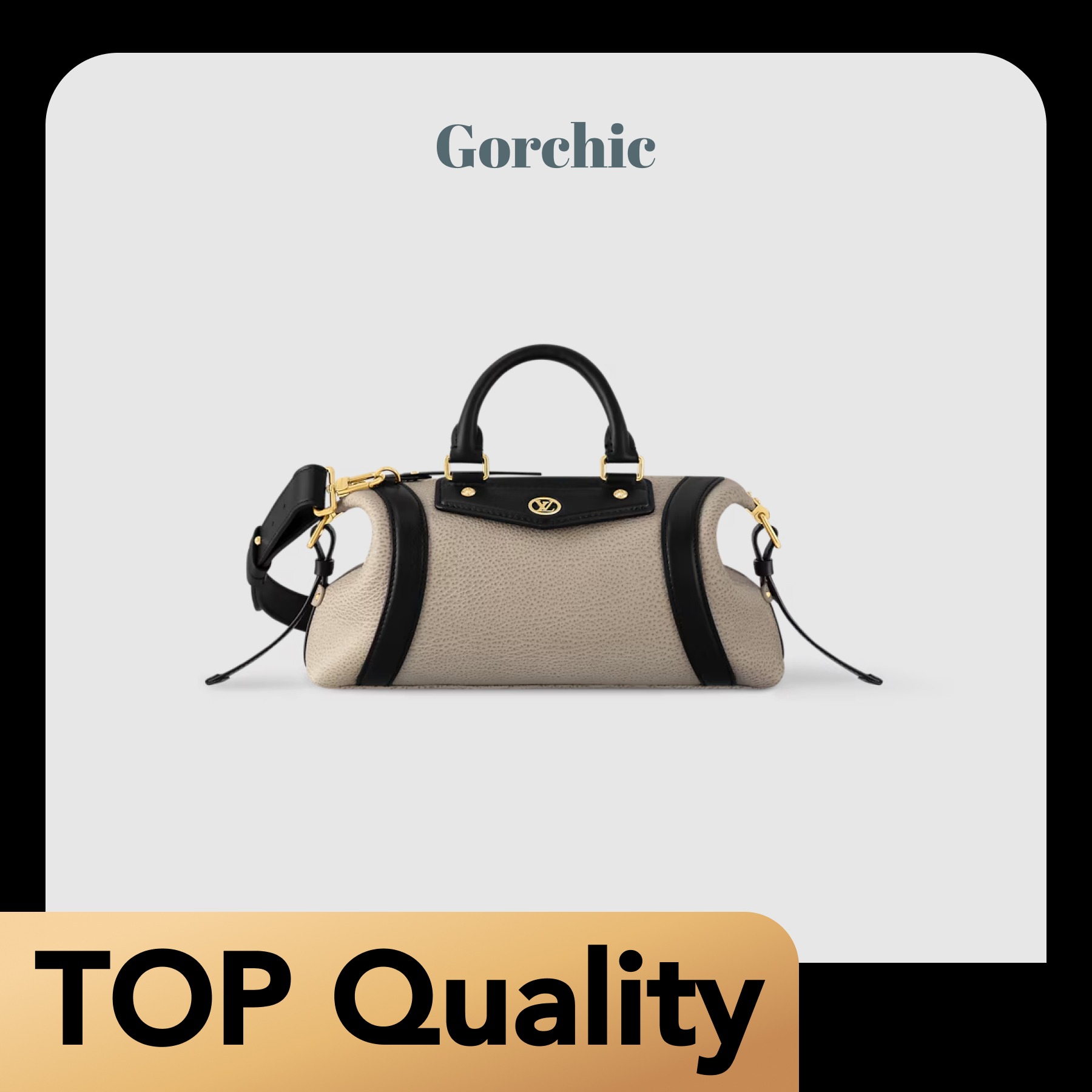 [TOP]Designer Bag Biker PM Bag - grey - Gorchic - $414.99