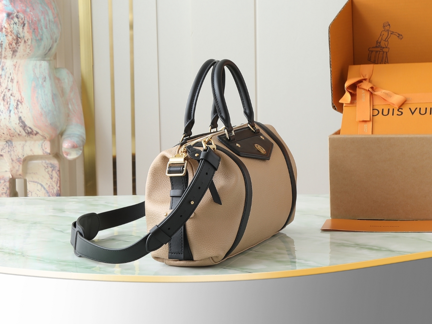 [TOP]Designer Bag Biker MM Bag - Arizona Beige - Gorchic - $483.99