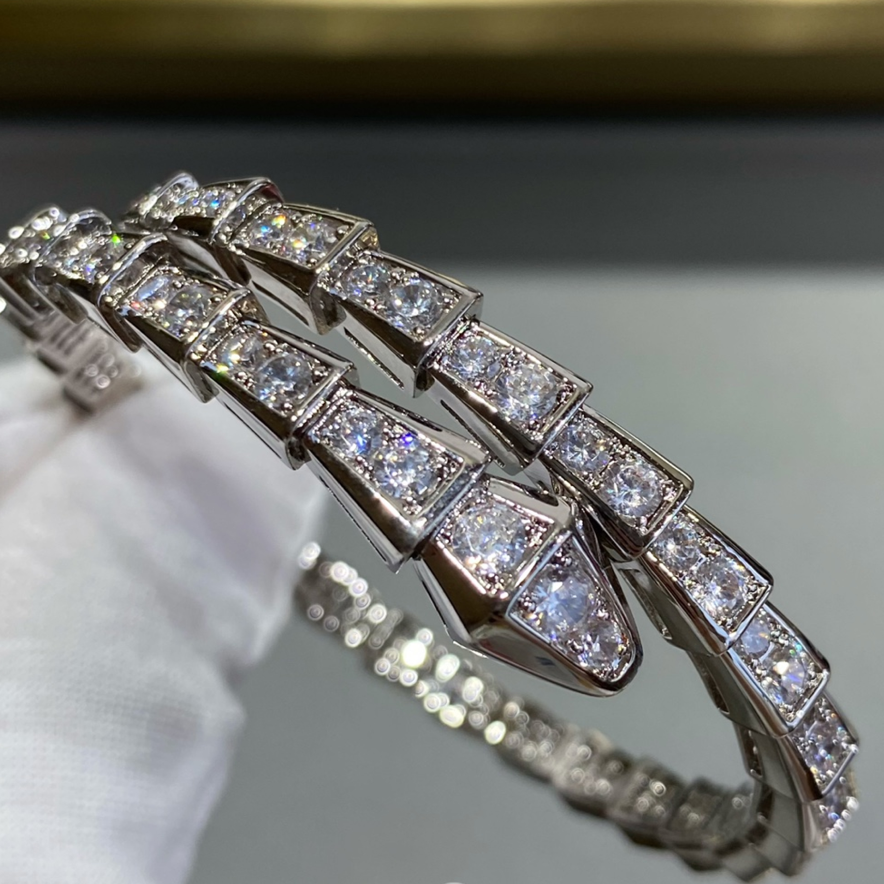 BV Serpenti Viper Bracelet - Gorchic - $48.99