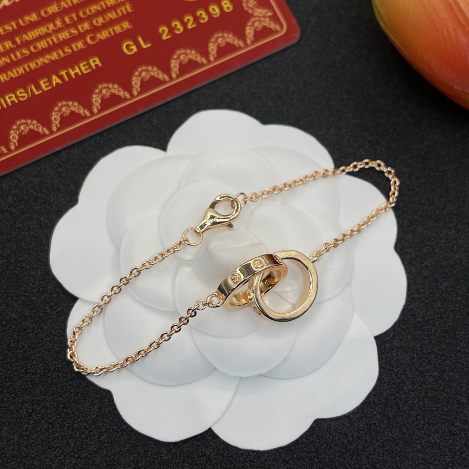 Cartyer Love Bracelet Cartyer Bracelet, Yellow gold, Calssic size - Gorchic - $48.99
