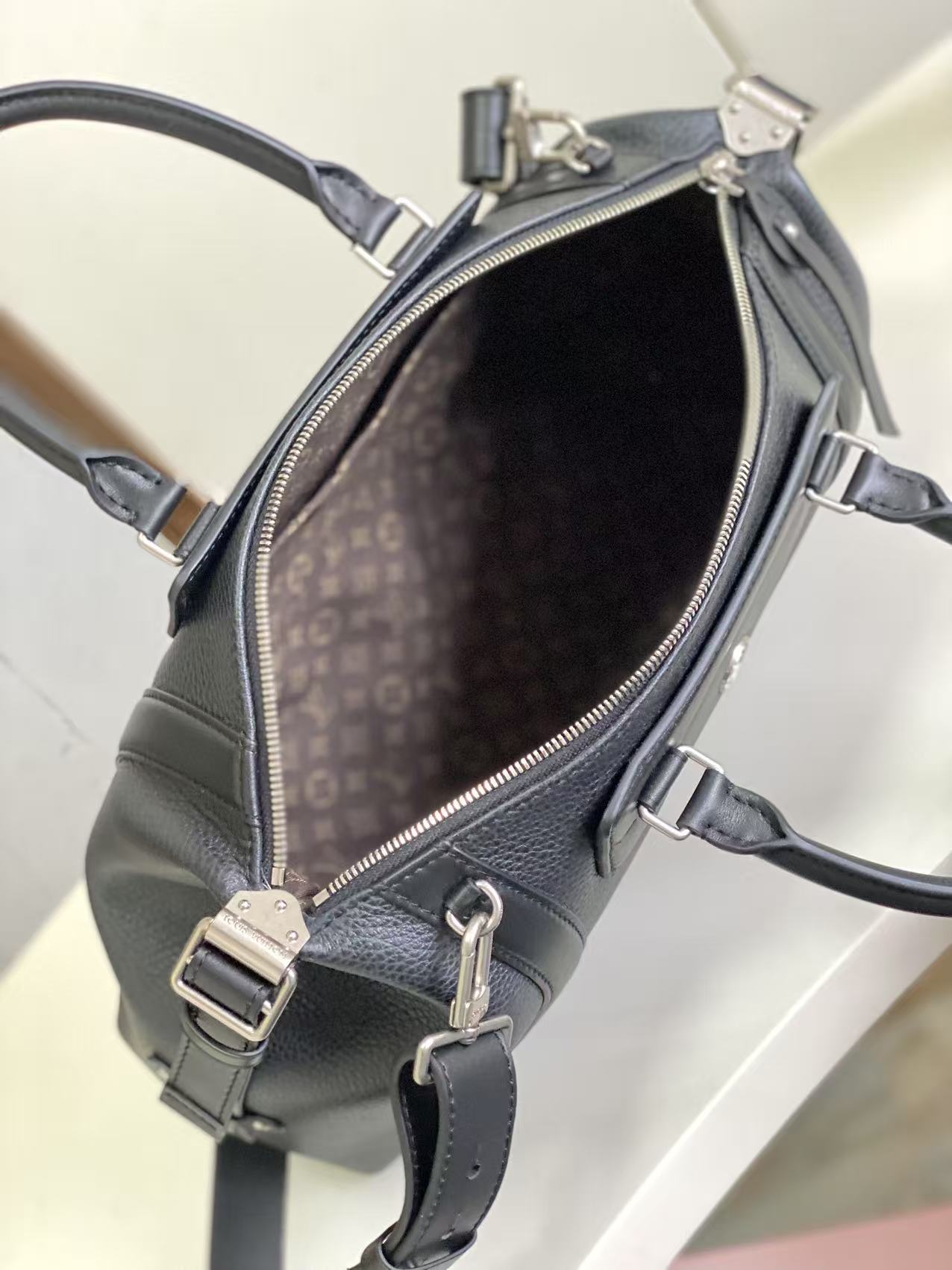 [TOP]Designer Bag Biker Handbag - Black - Gorchic - $382.99