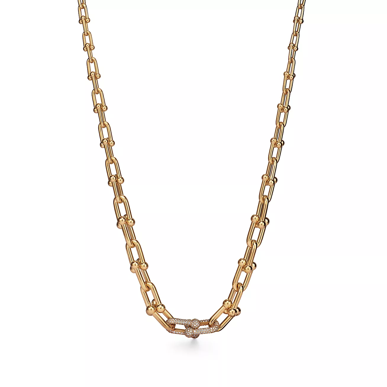 T.F. HardWear Graduated Link Necklace - Gorchic - $44.99