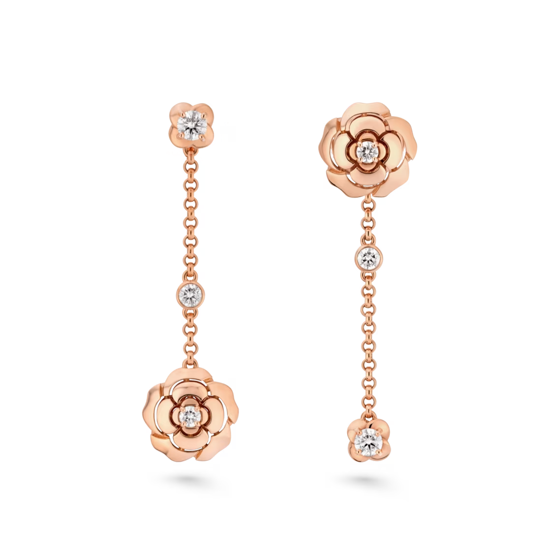CC Inspired Extrait de Camélia transformable earrings - Gorchic - $44.99