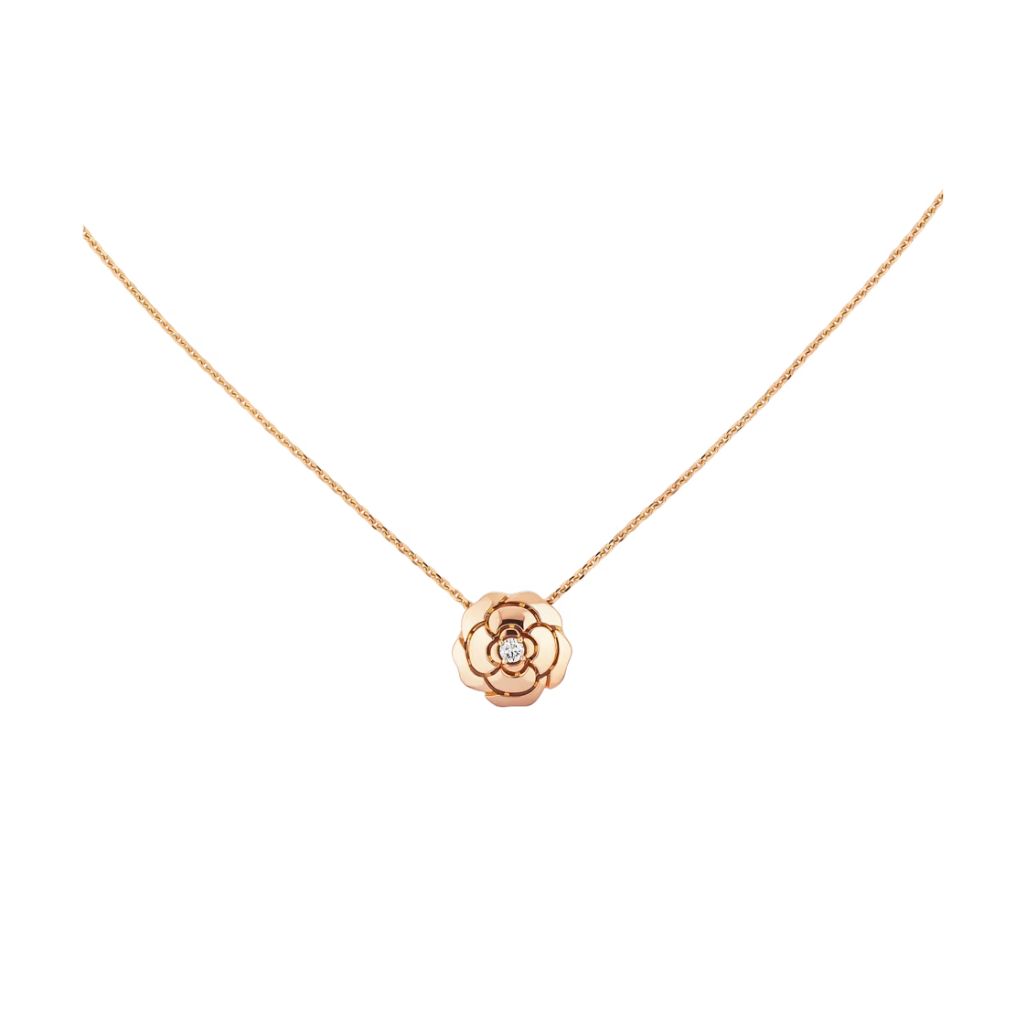 CC Inspired Extrait de Camélia necklace - Gorchic - $44.99