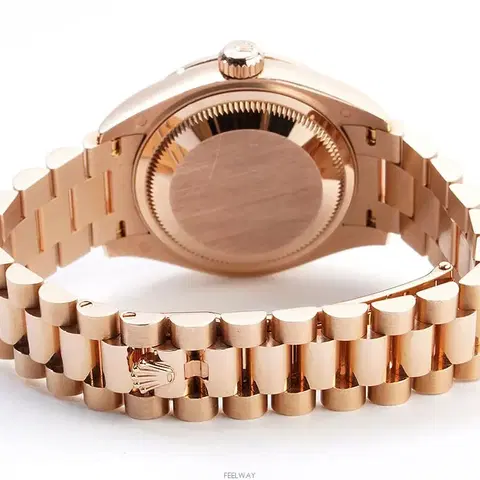 Rolex Datejust Rolex watch, Oystersteel, Rose Gold, Diamonds, Classic Size - Gorchic - $246.99