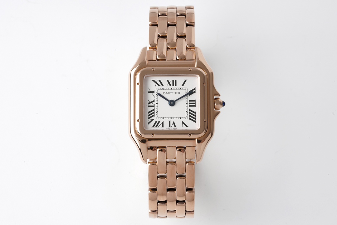 Cartyer Panthère de Cartyer watch, Rose gold, Small Model - Gorchic - $120.99