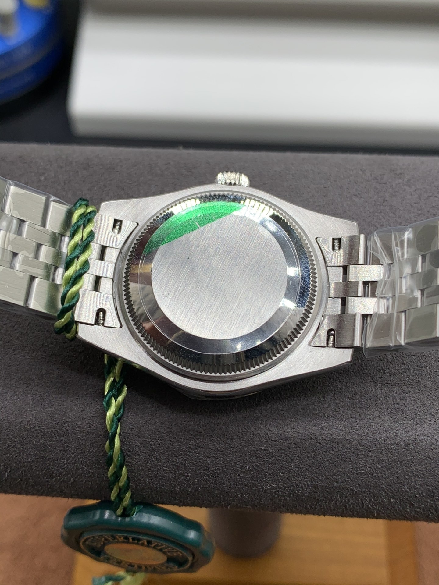 Rolex Datejust Rolex watch, Oystersteel, White Gold, Diamonds, Classic Size - Gorchic - $109.99