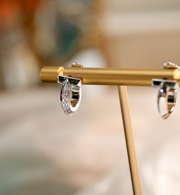 T.F. T T1 Hoop Earrings - Gorchic - $44.99