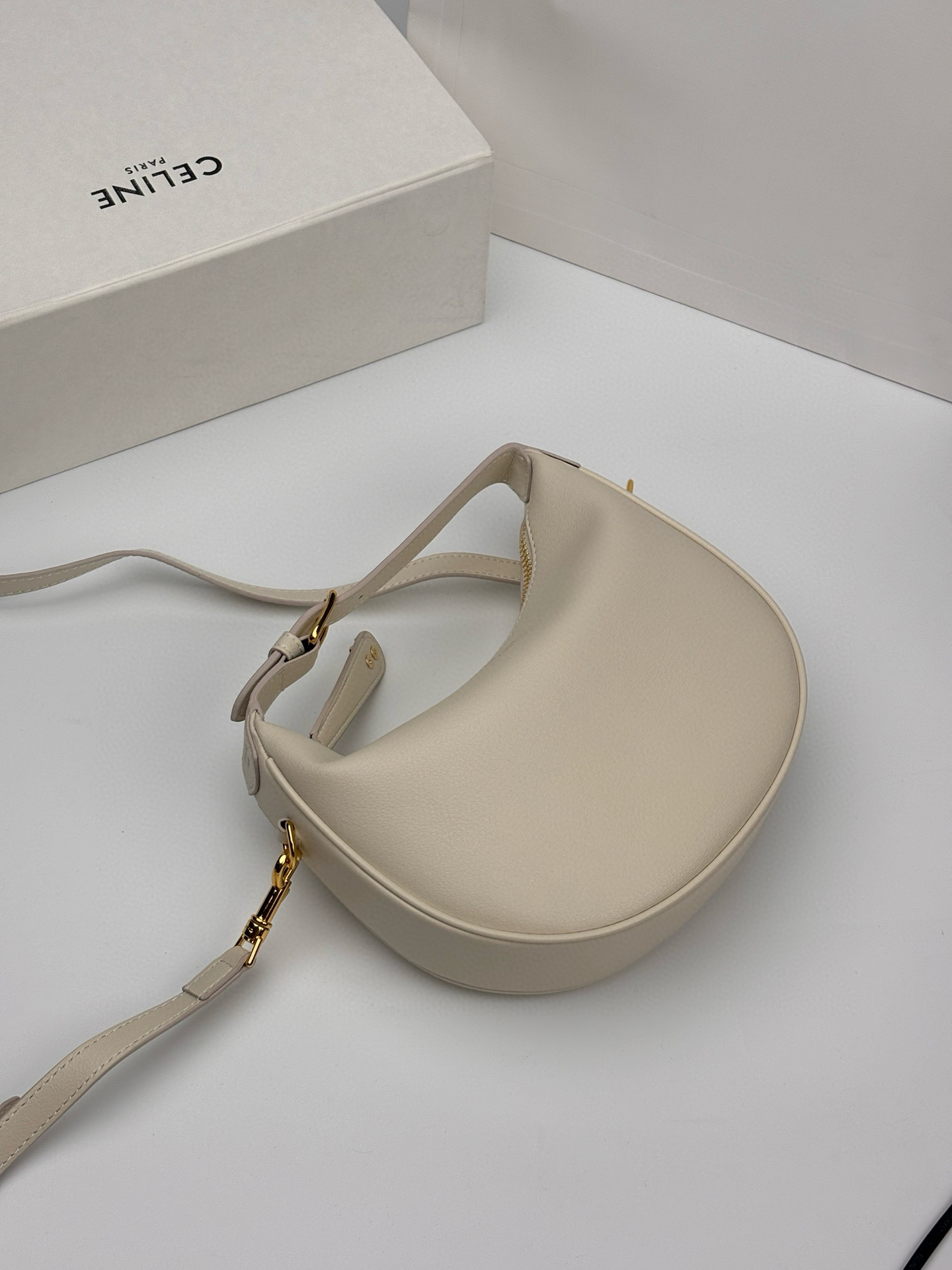 Teen CL Lulu IN Grained Calfskin Bag- Rice - Gorchic - $139.99