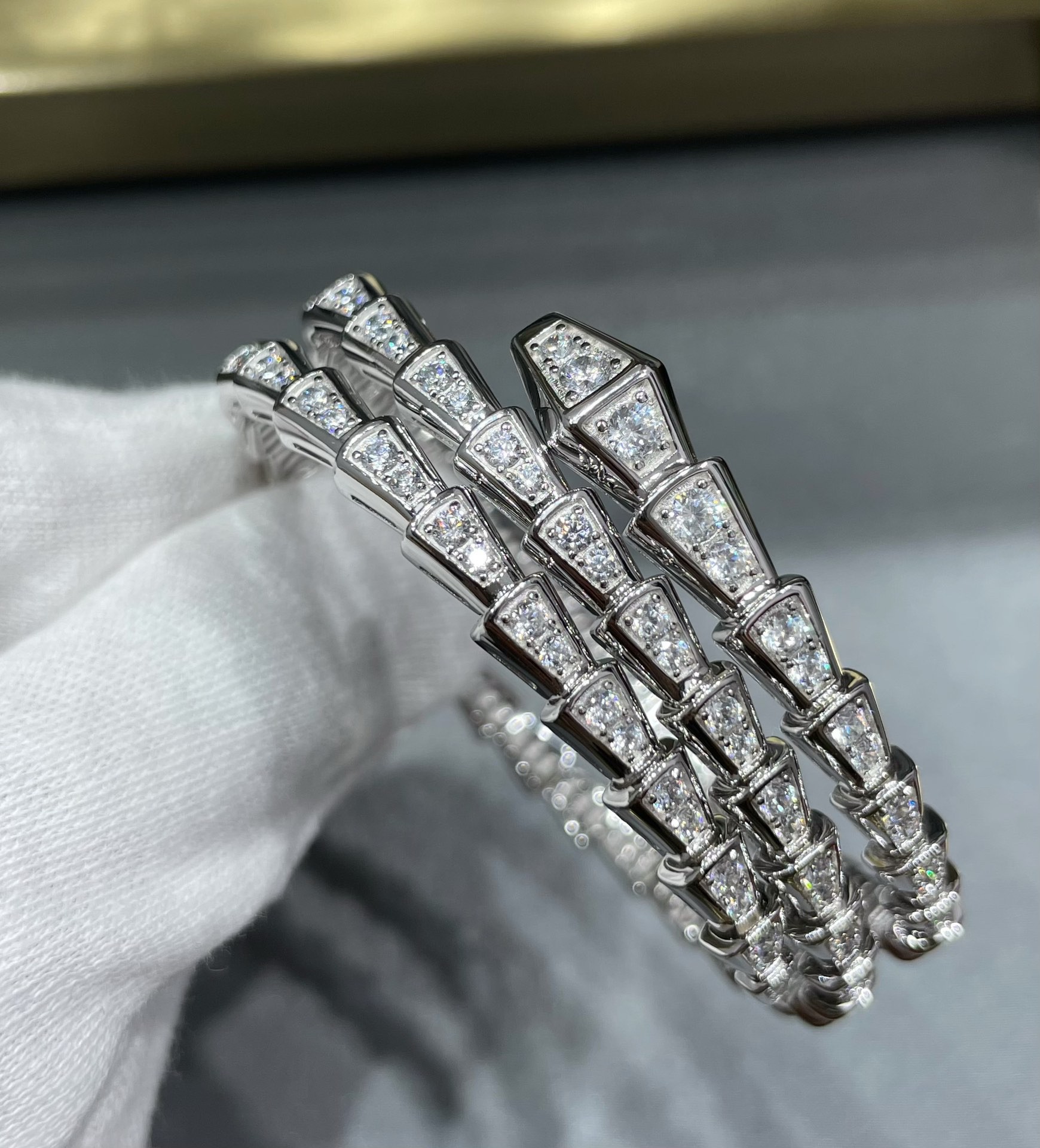 BV Serpenti Viper Bracelet - Gorchic - $48.99