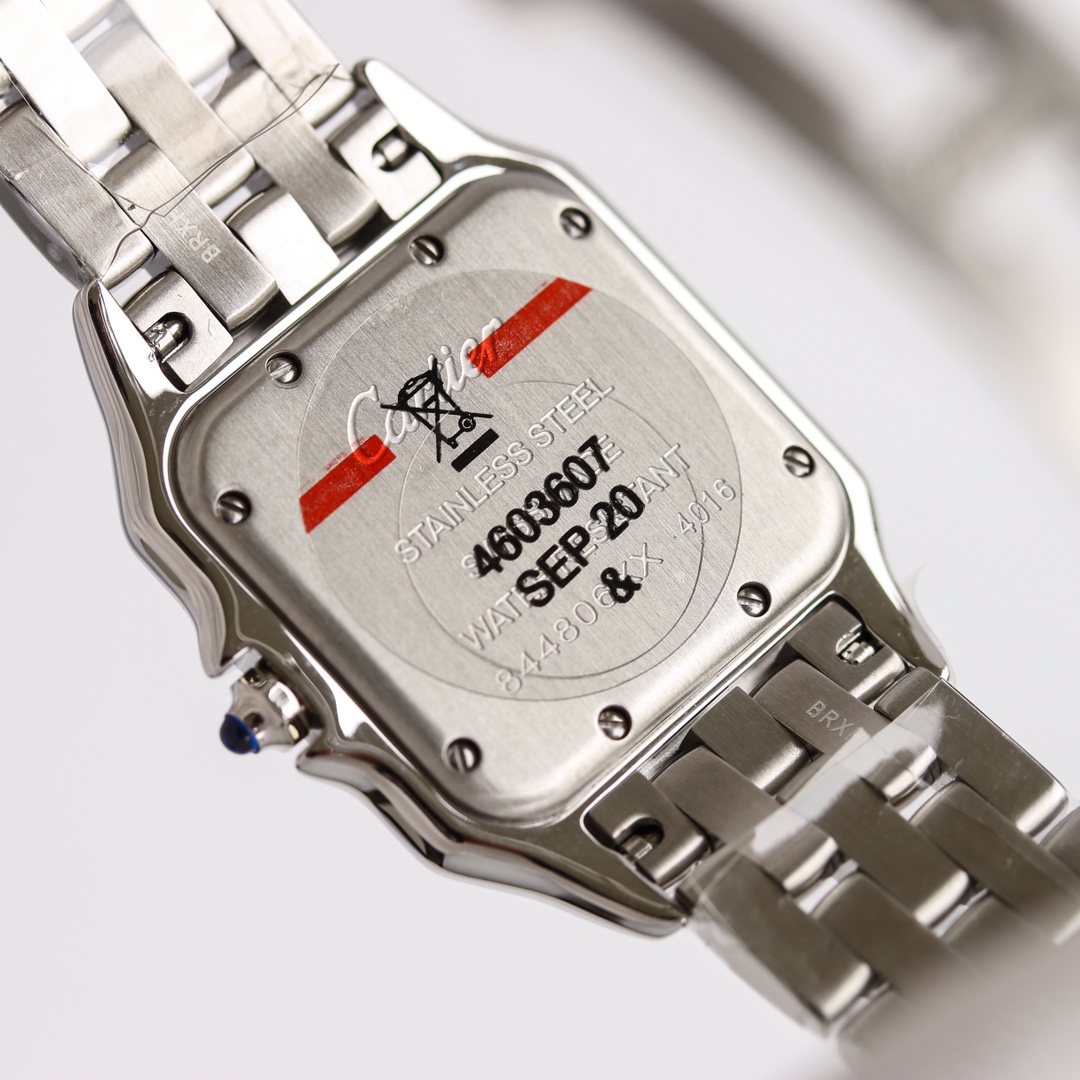 Cartyer Panthère de Cartyer watch, White Gold, Large Model - Gorchic - $120.99